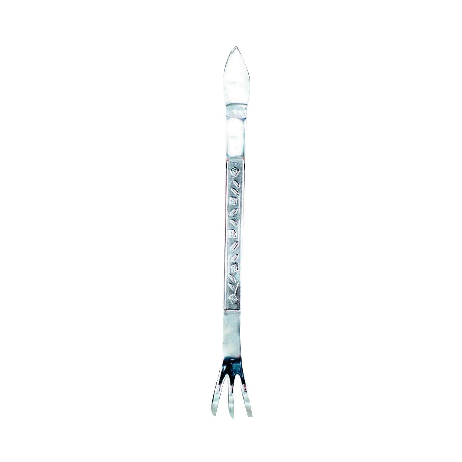 Bonsai – Rastrello A 3 Denti Con Paletta 2 In 1, Manico Ergonomico 21 Cm, Strumento Per Trapiantare E Coltivare - 3