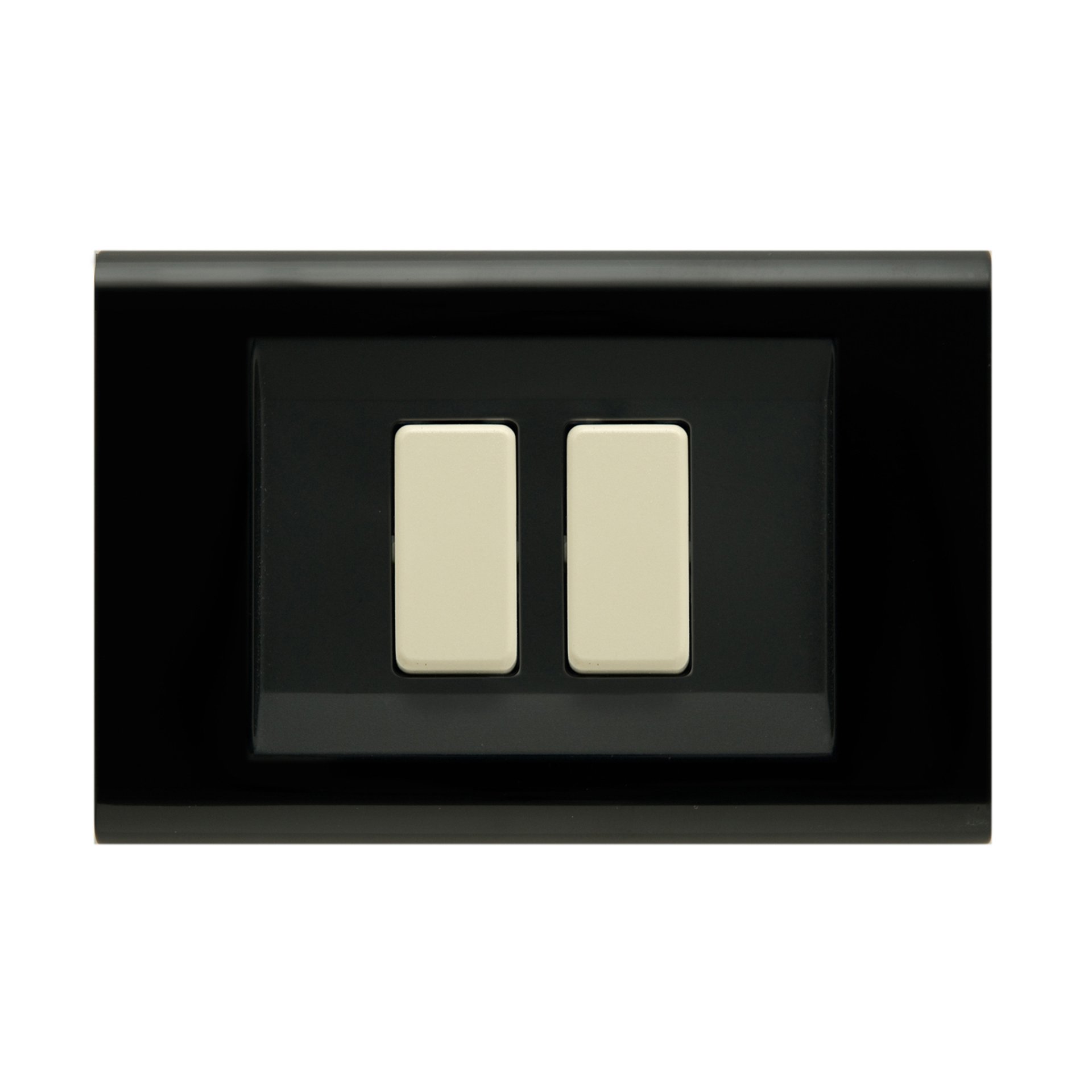 Placca Laser FEB 2 moduli nero