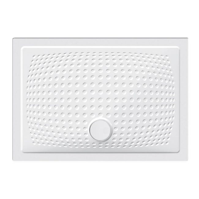 Piatto Doccia Ceramica Point 100 X 70 Cm Bianco Leroy Merlin Scarico Piatto Doccia Leroy Merlin