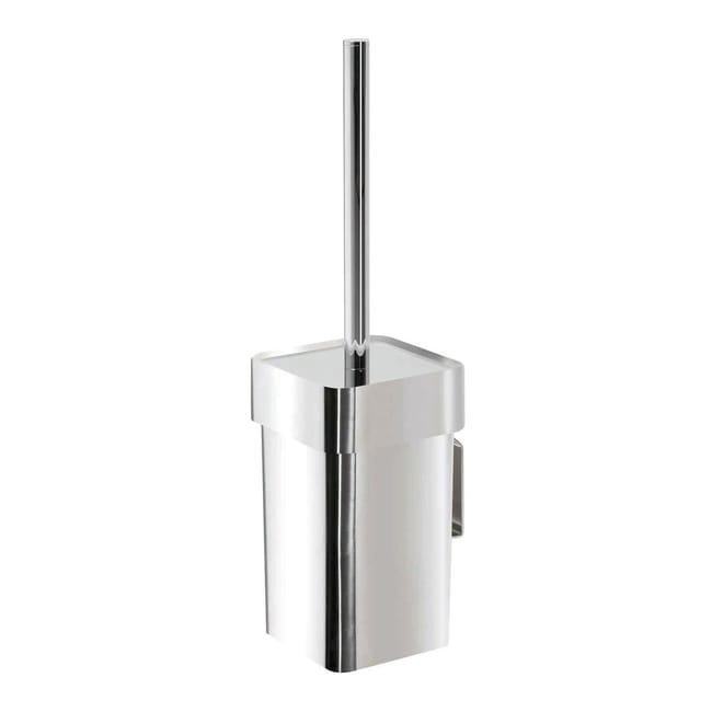 Porta Scopino Wc A Muro 25 In Acciaio Cromo Leroy Merlin Scopino Bagno Leroy Merlin