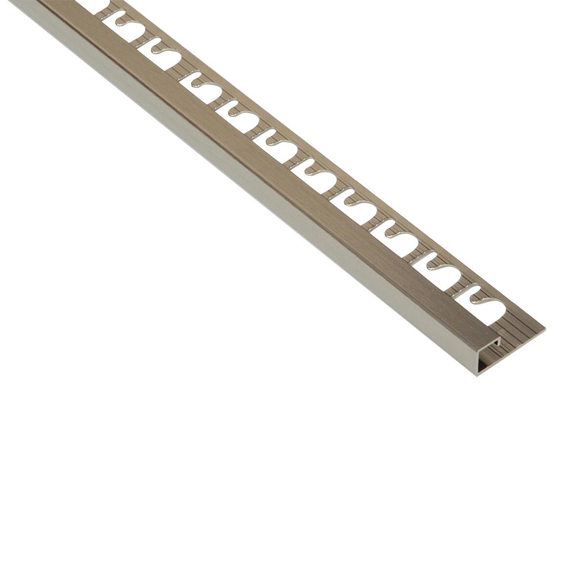 Profilo angolare interno Projolly Square All alluminio 3 x 270 cm