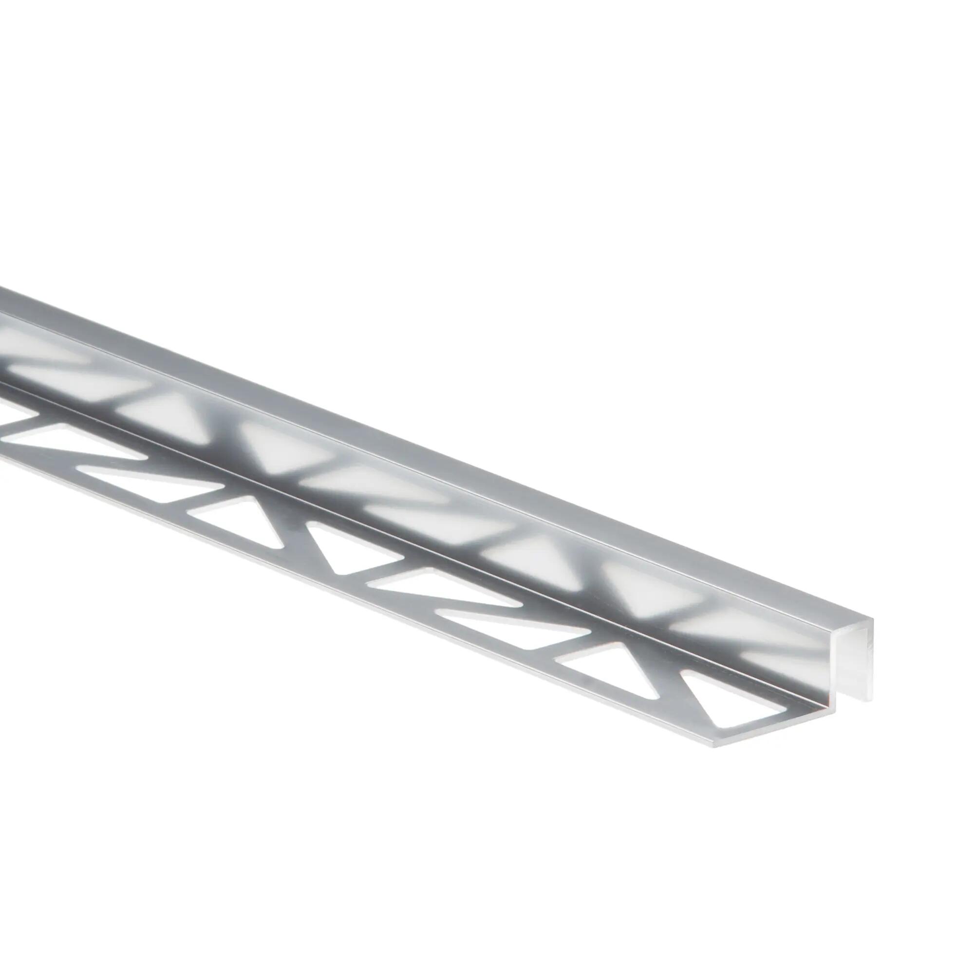 Profilo angolare interno in alluminio anodizzato Sp 23 mm L 250 cm grigio - 1