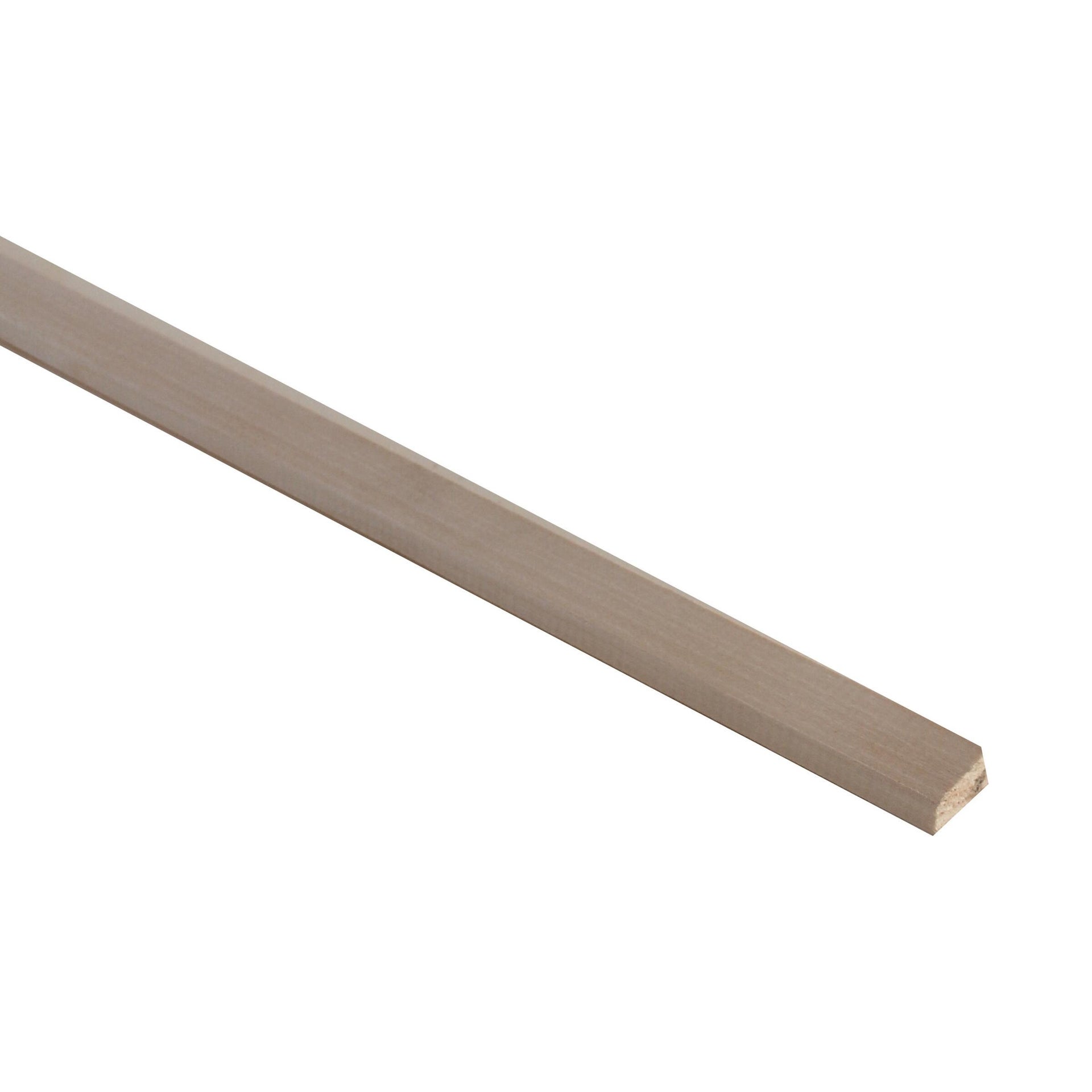 Listello piallato ayous 1 m x 10 mm, Sp 5 mm