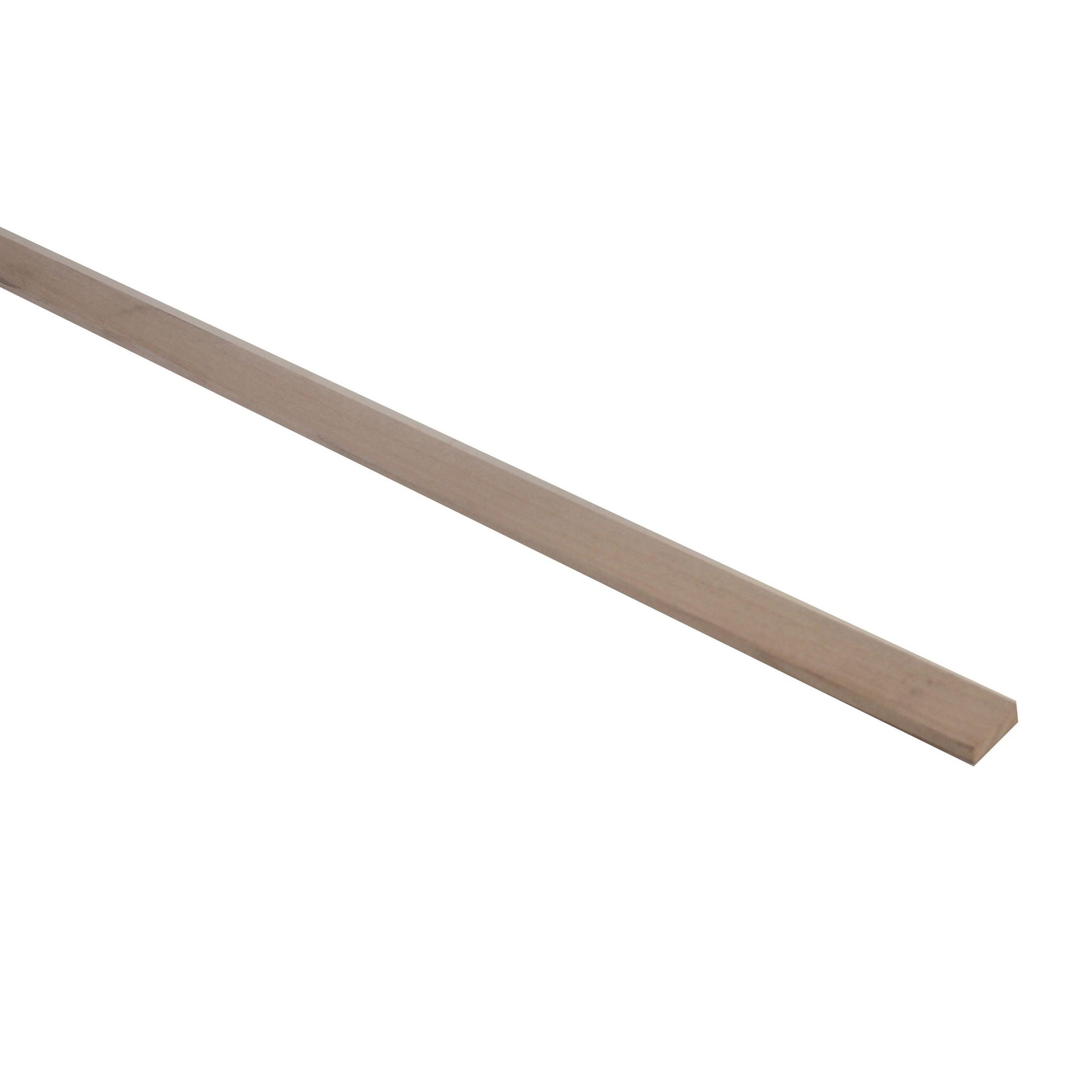 Listello piallato ayous 1 m x 20 mm, Sp 5 mm