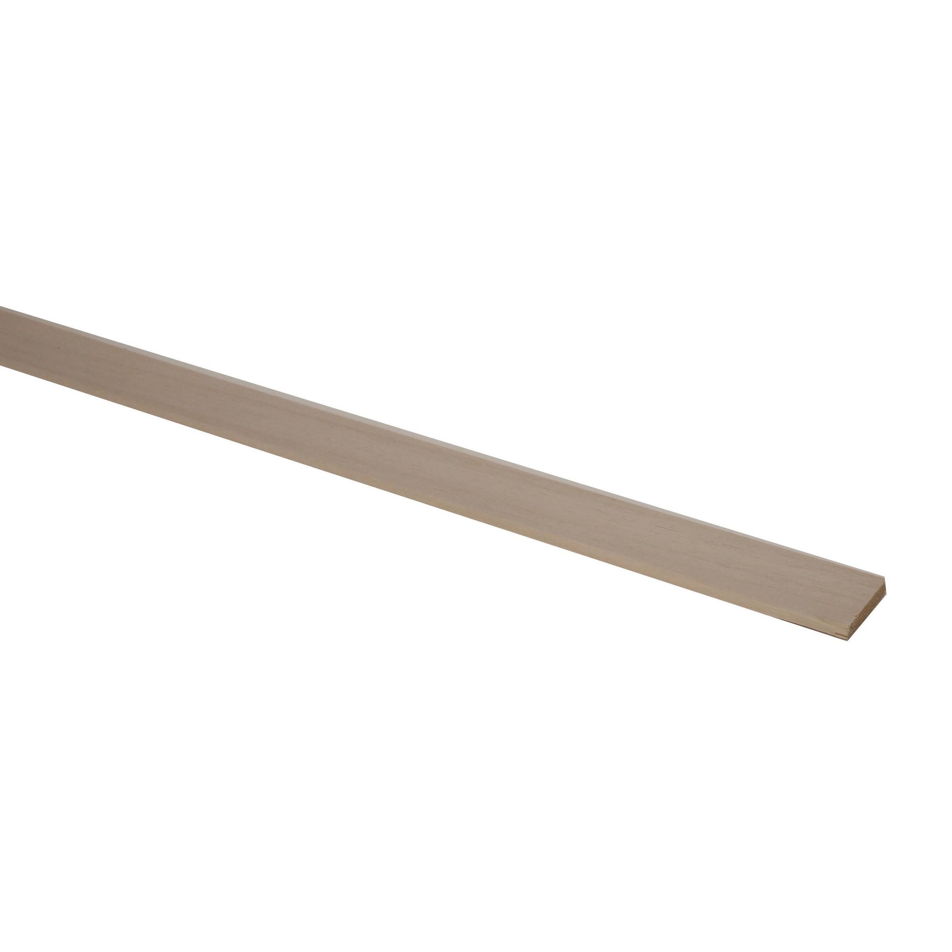 Listello piallato ayous 1 m x 30 mm, Sp 5 mm