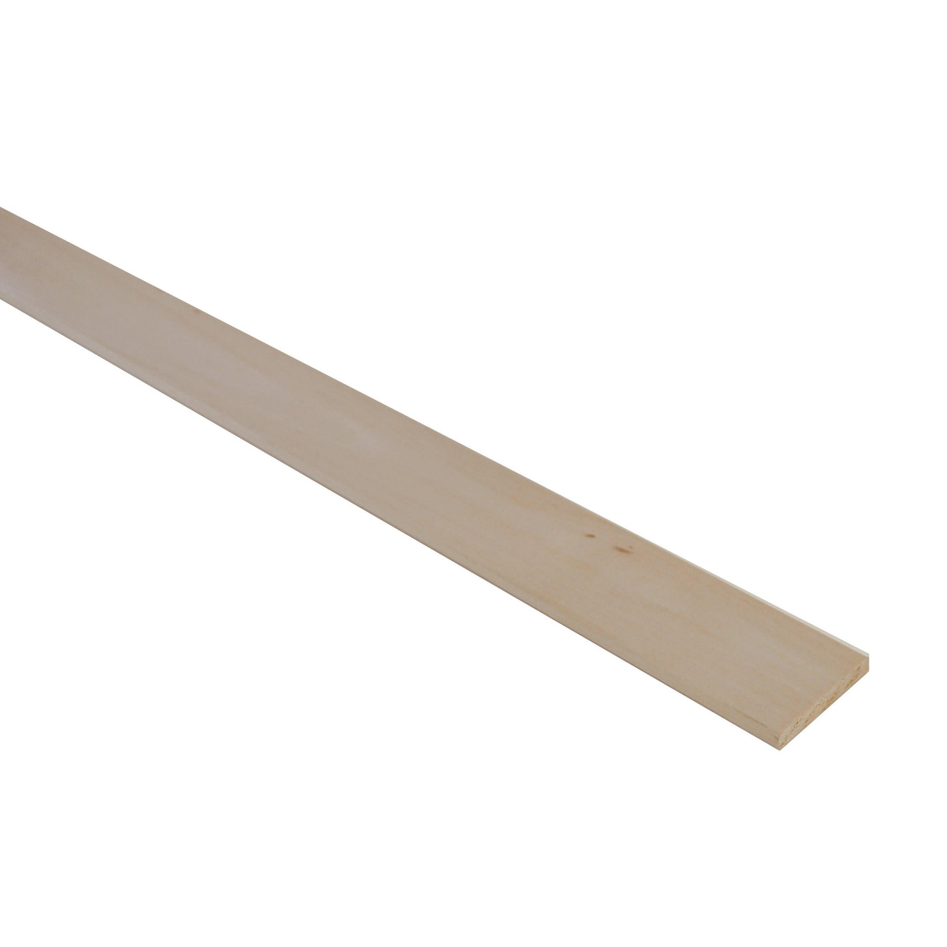 Listello piallato ayous 1 m x 40 mm, Sp 5 mm