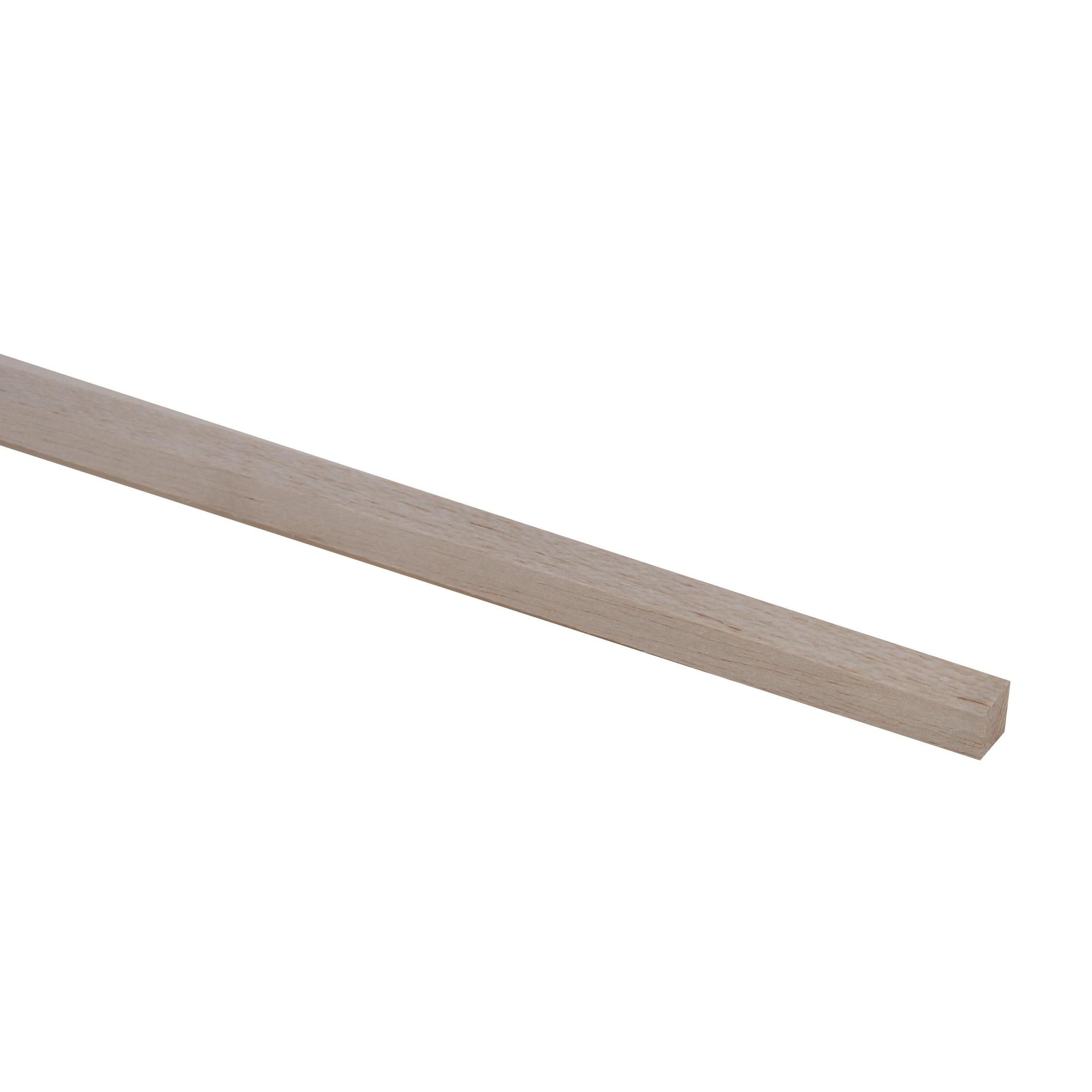 Listello piallato ayous 1 m x 15 mm, Sp 15 mm