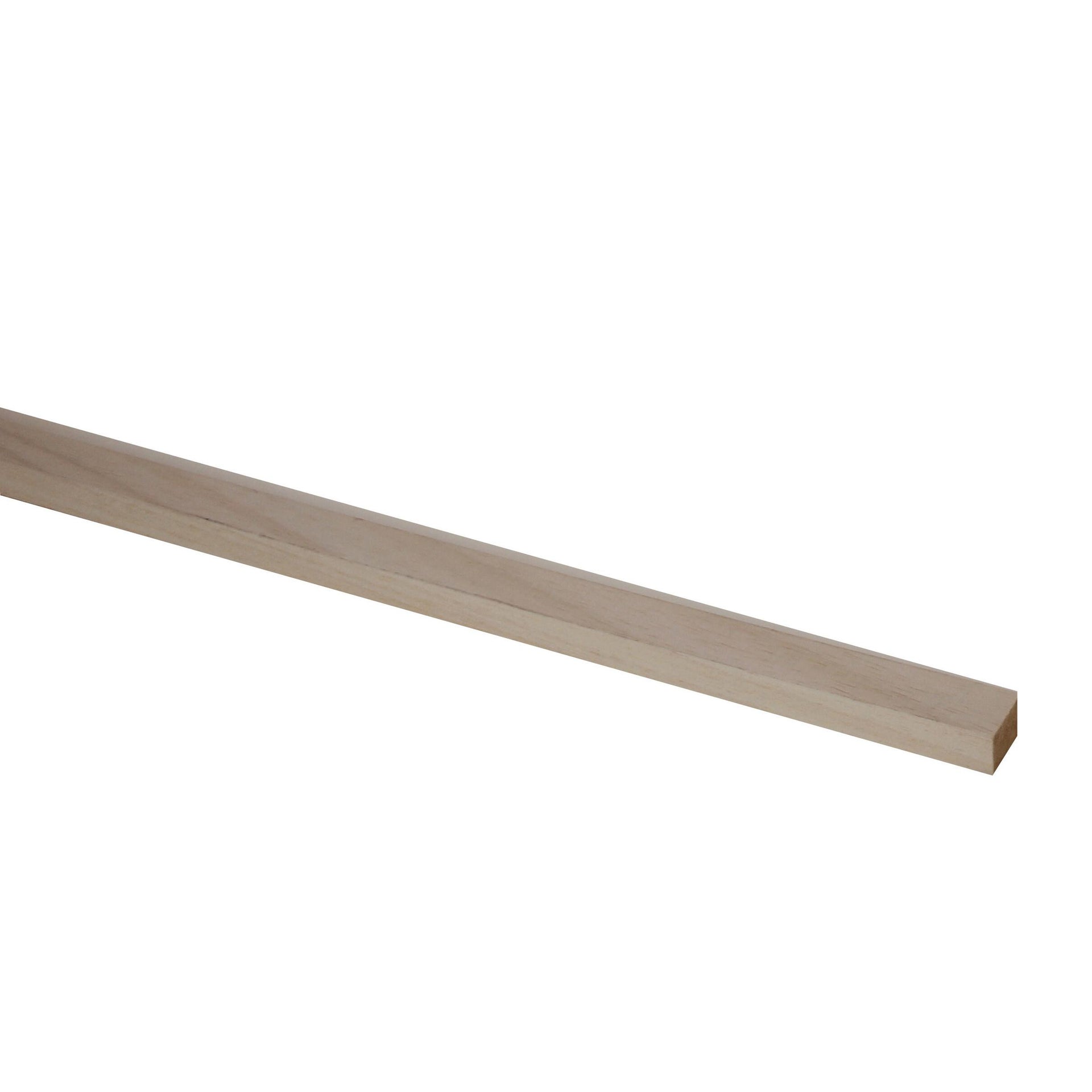 Listello piallato ayous 1 m x 20 mm, Sp 15 mm