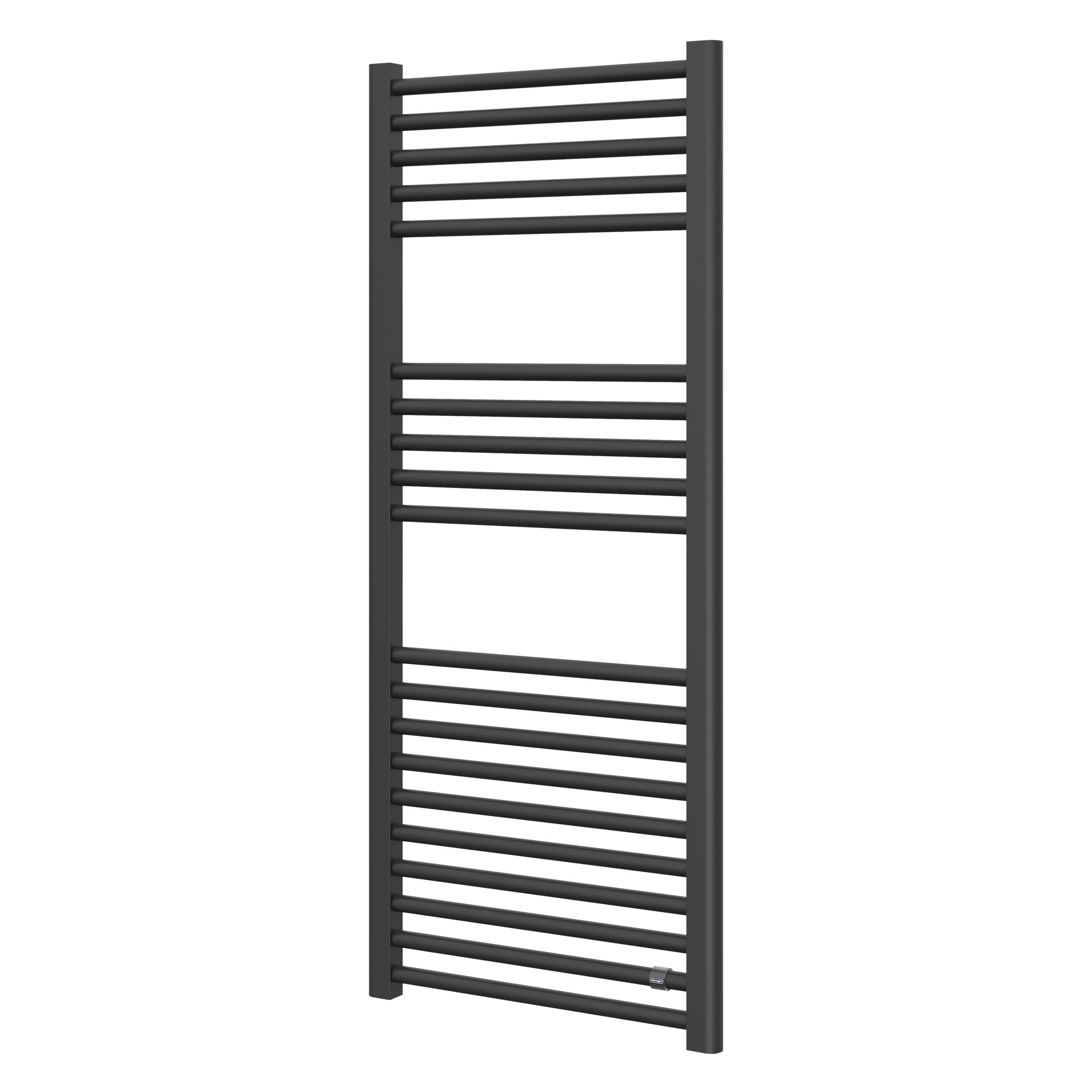 Scaldasalviette DE'LONGHI KIARA antracite interasse 45 cm , L 50 x H 118 cm