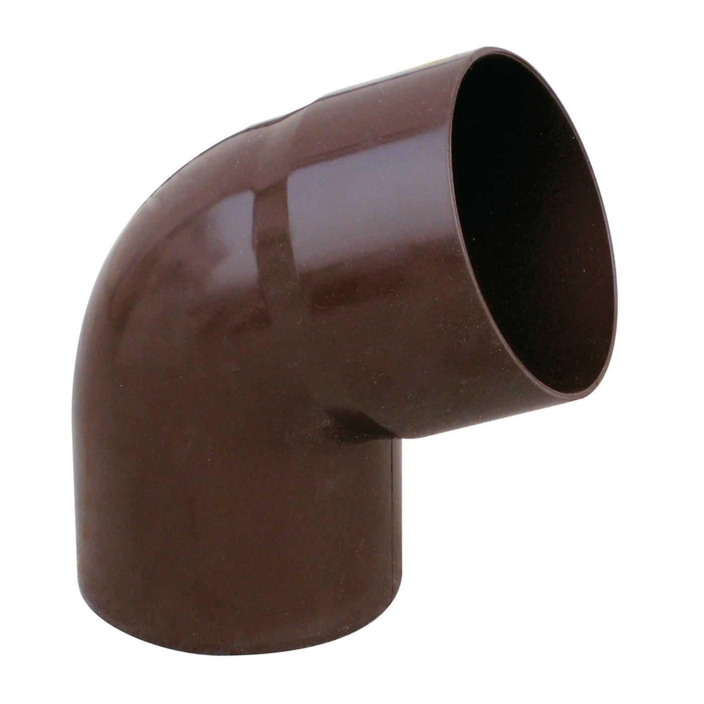 Curva pluviale in plastica Ø 63 mm