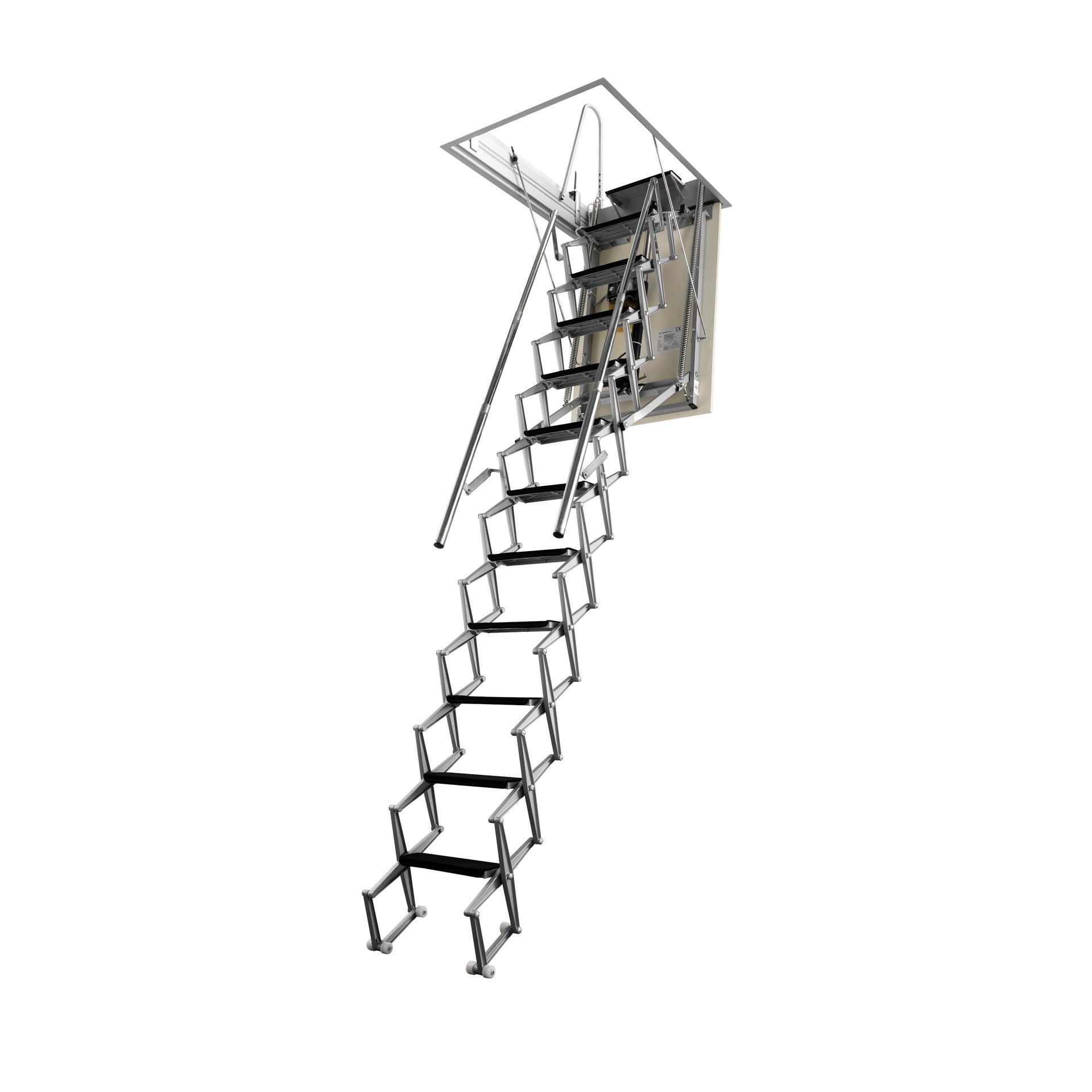 Scala retrattile Aci Alluminio 50 x 80 cm
