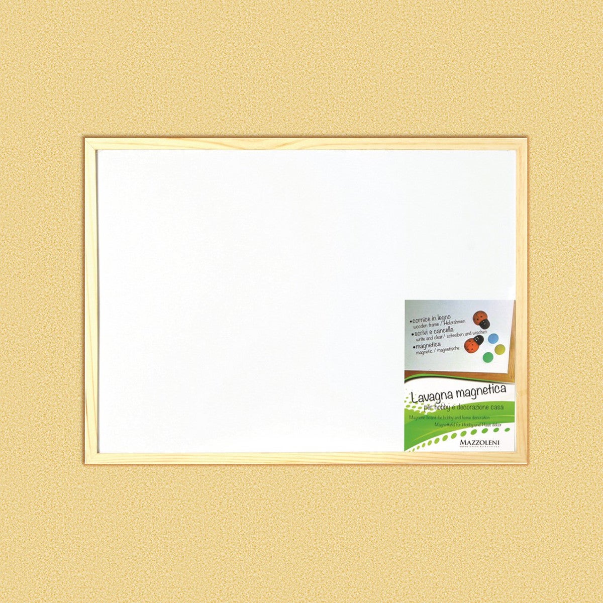 Portafoto magnetico in legno Cornice in legno naturale Picture
