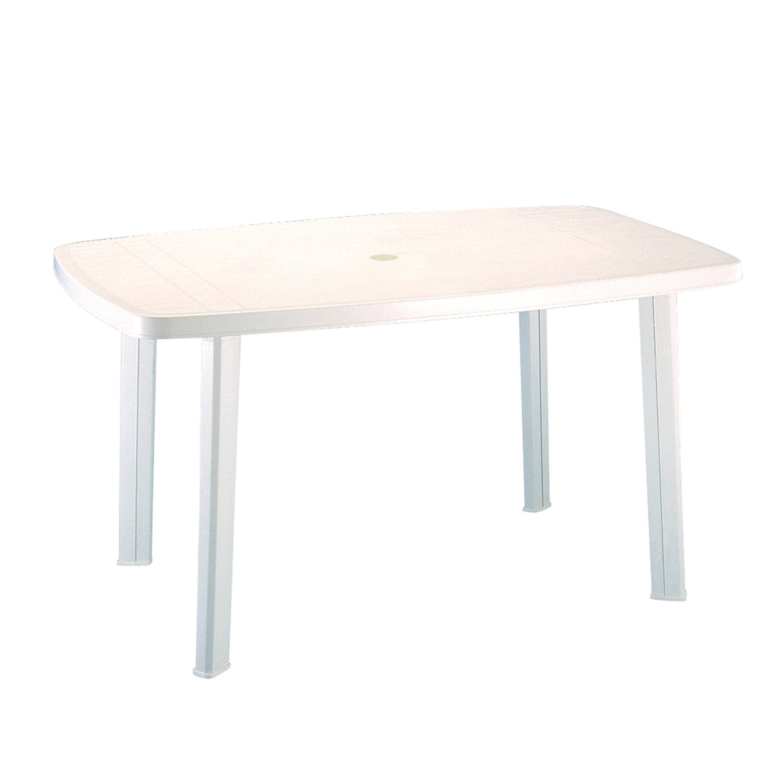 Tavolo da giardino rettangolare Faro con piano in resina L 85 x P 137 cm