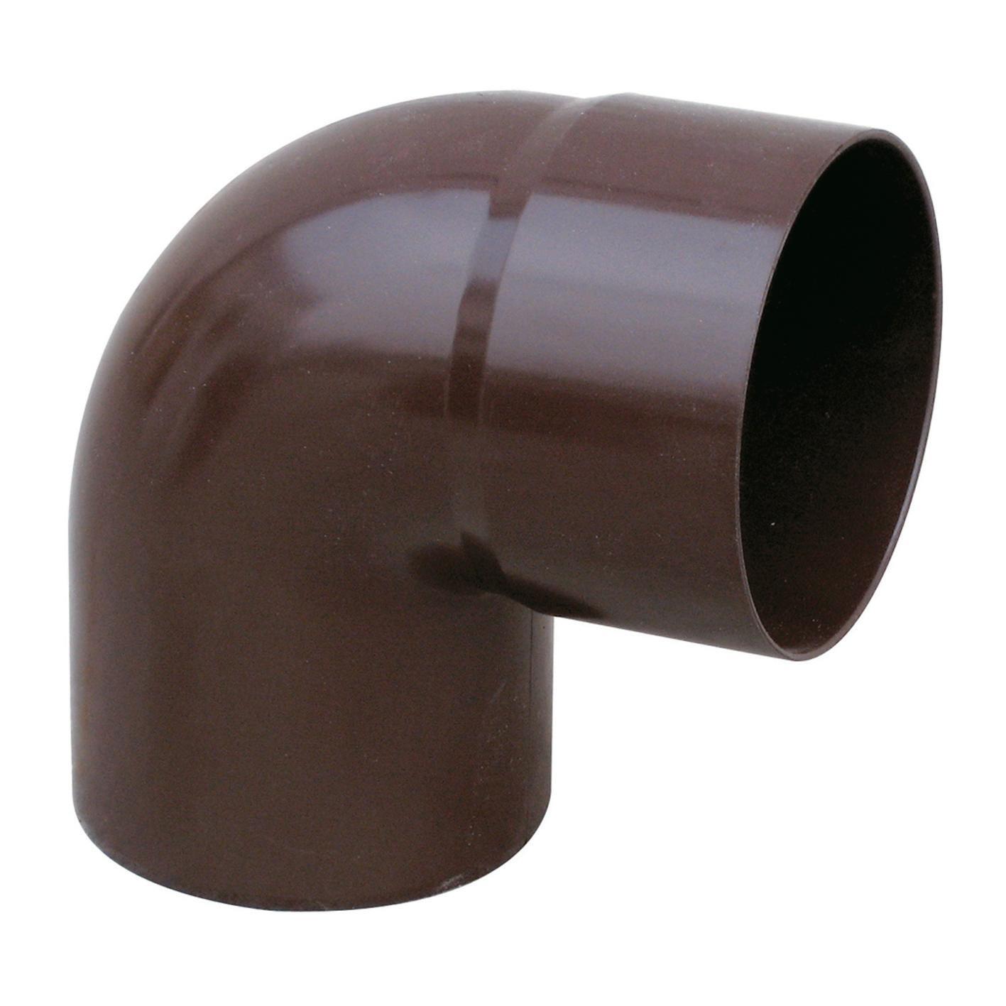 Curva pluviale in plastica Ø 80 mm