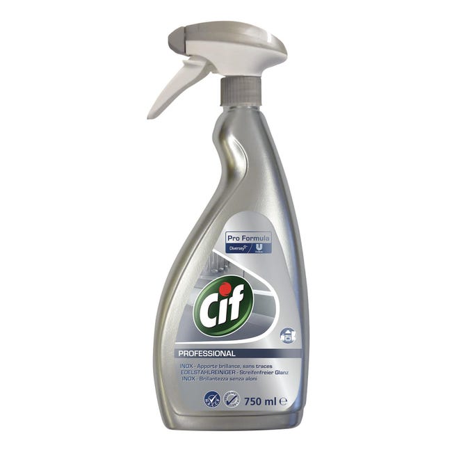 Detergente CIF Acciaio per inox cucina 0,75 l - 1