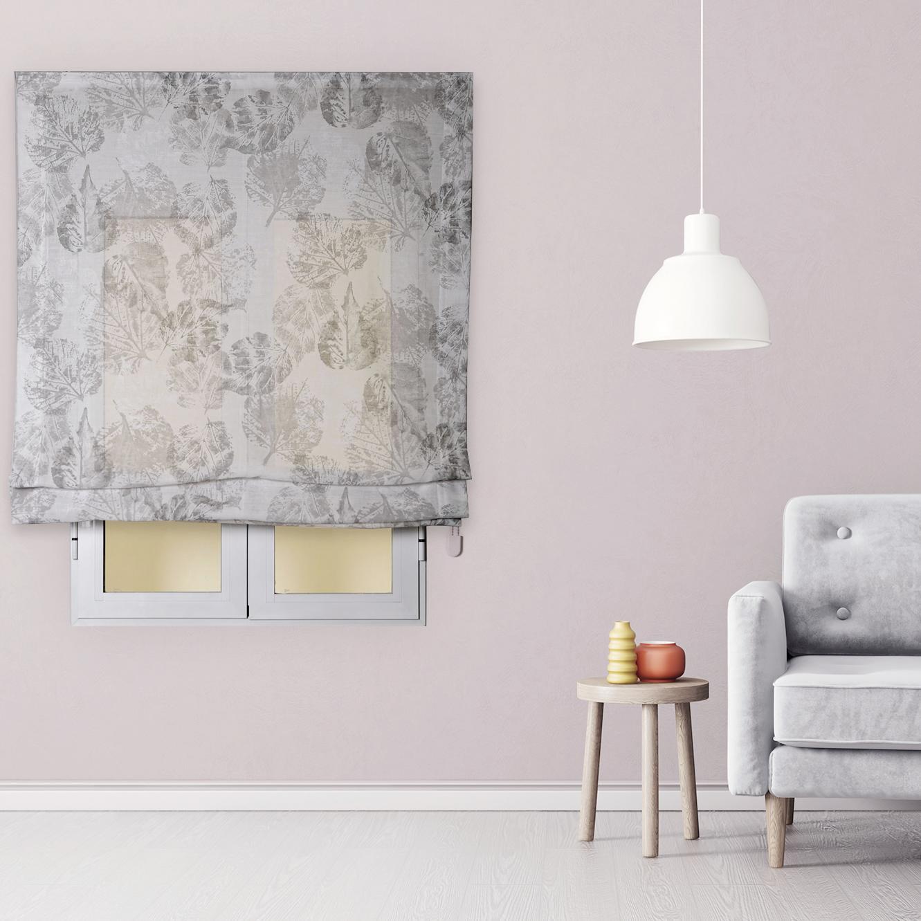 Tenda a pacchetto INSPIRE Fogliabella grigio / argento 60x175 cm