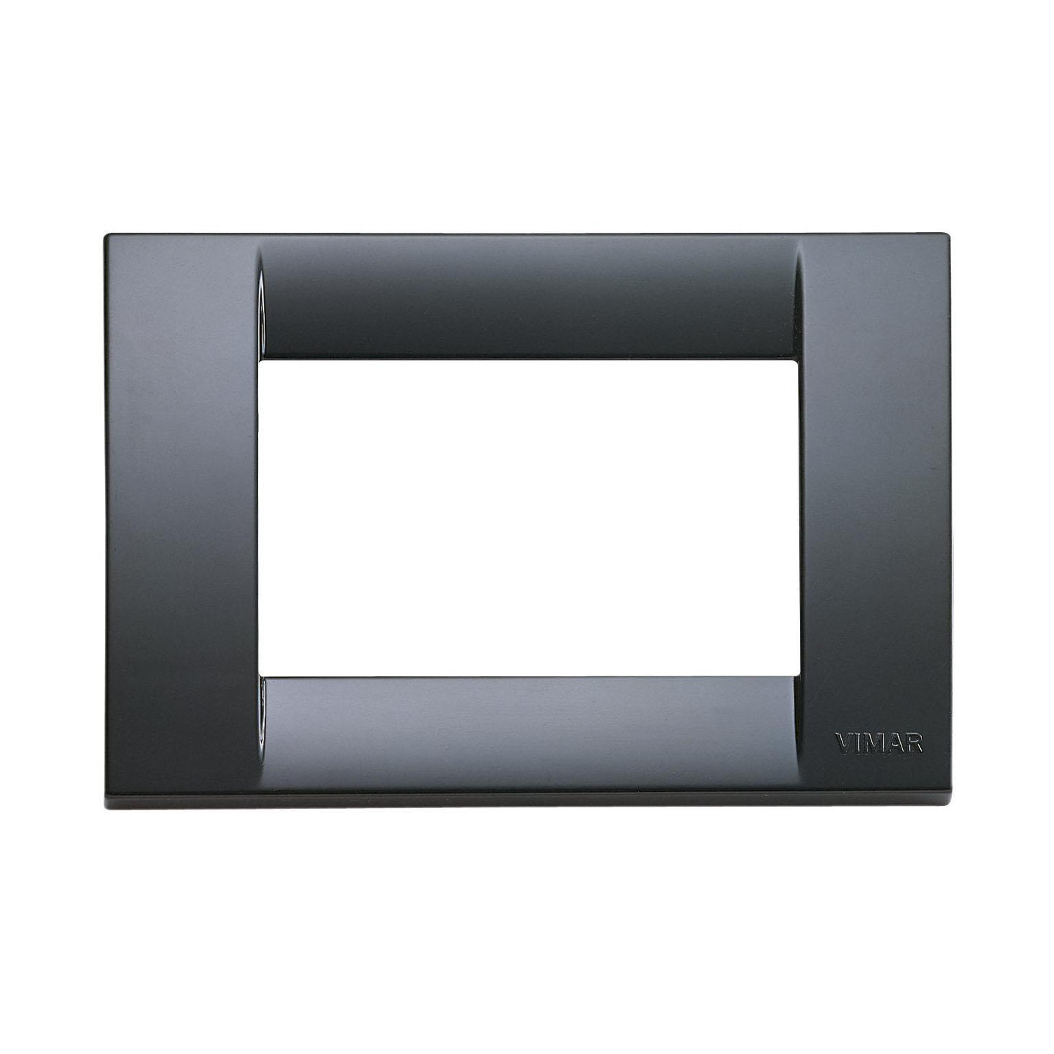 Placca Idea VIMAR 3 moduli grigio grafite