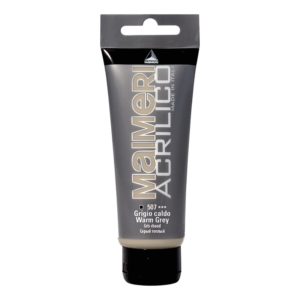 Colore acrilico MAIMERI 0.75 L grigio caldo