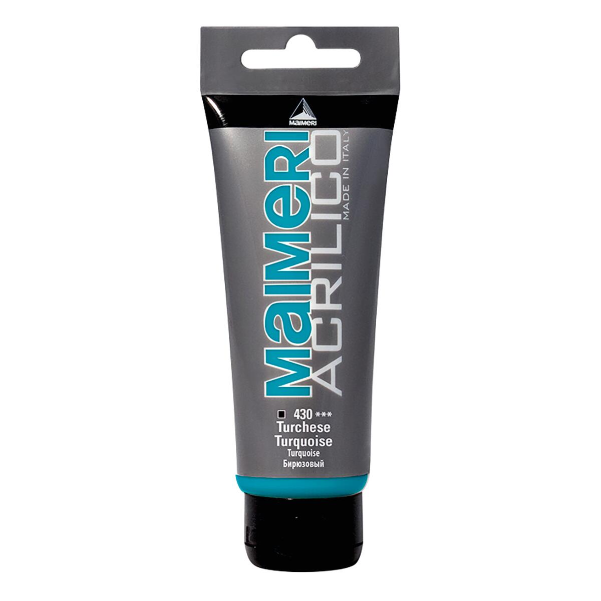 Colore acrilico MAIMERI 0.75 L turchese