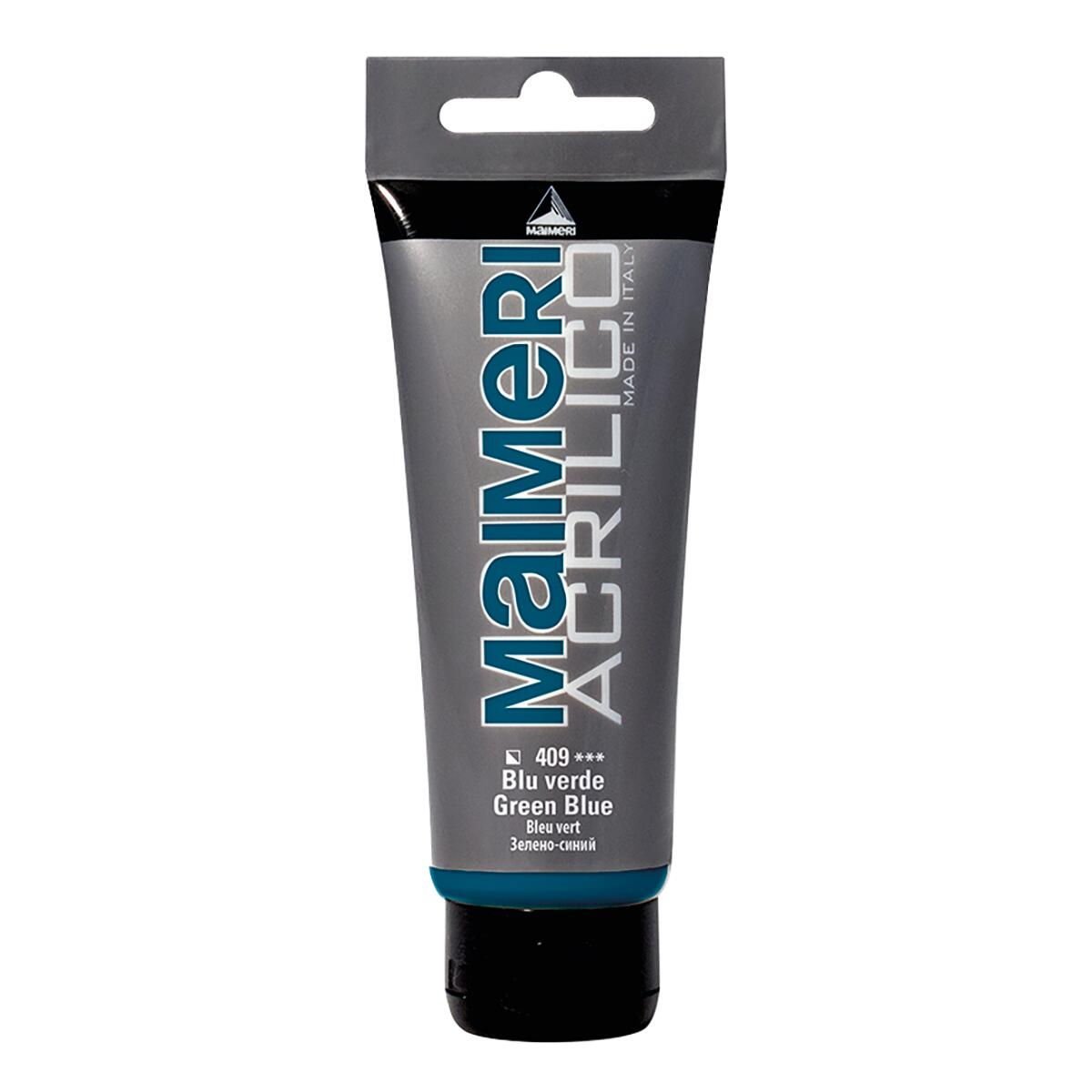 Colore acrilico MAIMERI 0.75 L blu verde
