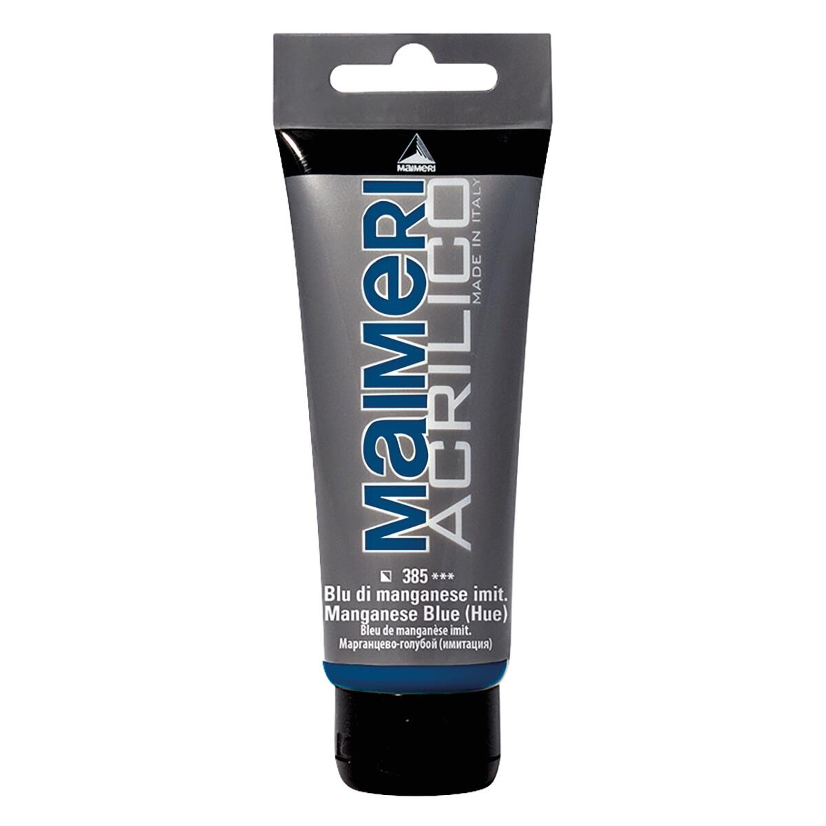 Colore acrilico MAIMERI 0.75 L blu manganese