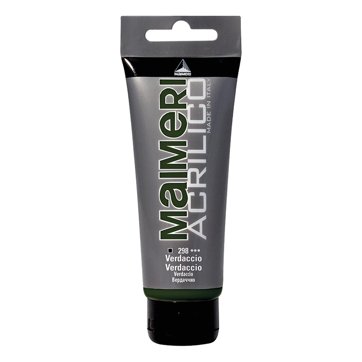 Colore acrilico MAIMERI 0.75 L verdaccio