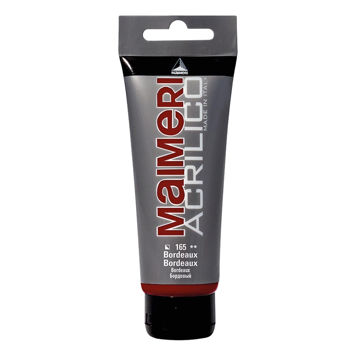 Colore acrilico MAIMERI 0.75 L bordeaux