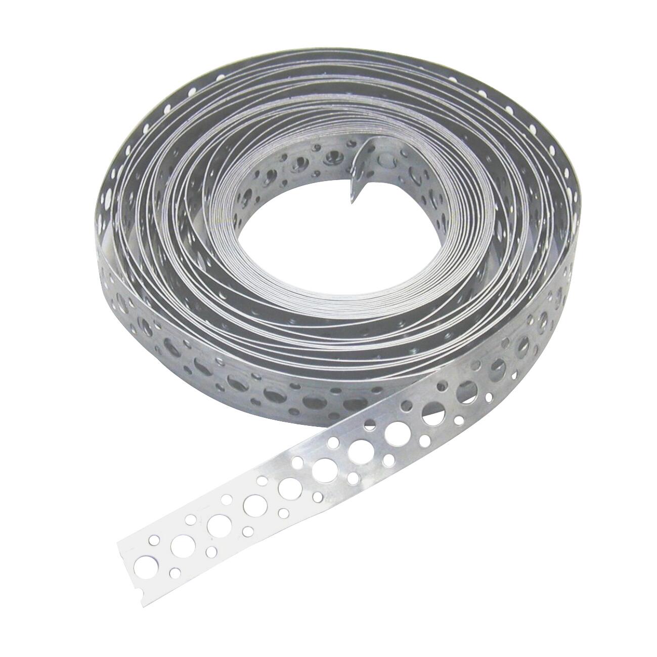 Lastra forata STANDERS in acciaio zincato L 1000 x Sp 0.7 x H 17 mm