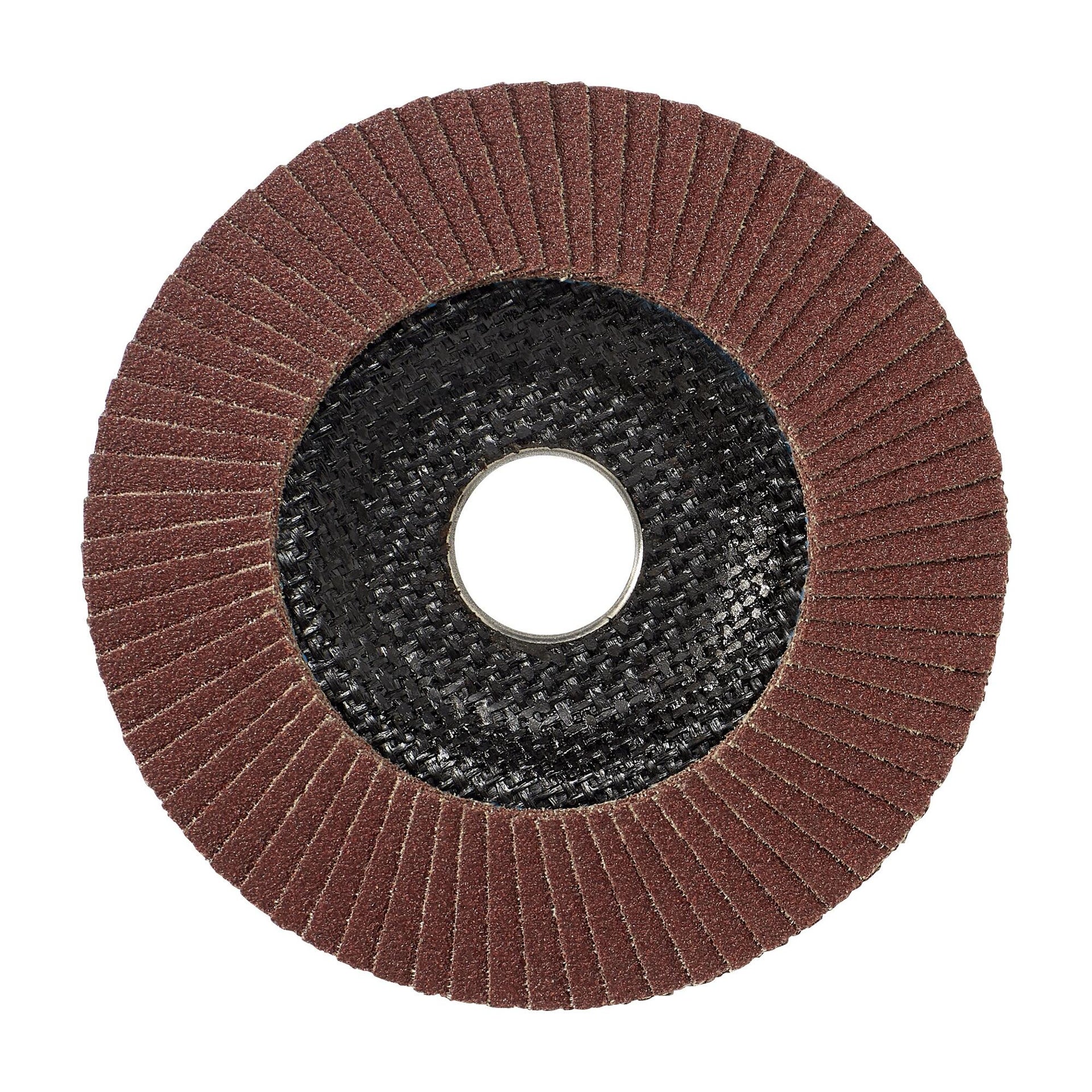 Confezione Da 10 Dischi Lamellari Sait Winner, Diametro 115 Mm, Foro 22,23 Mm, Grana 80, Per Acciaio E Metalli