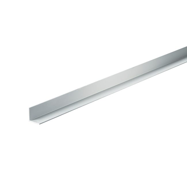 Profilo ARCANSAS in alluminio 2 m x 2 cm argento - 1