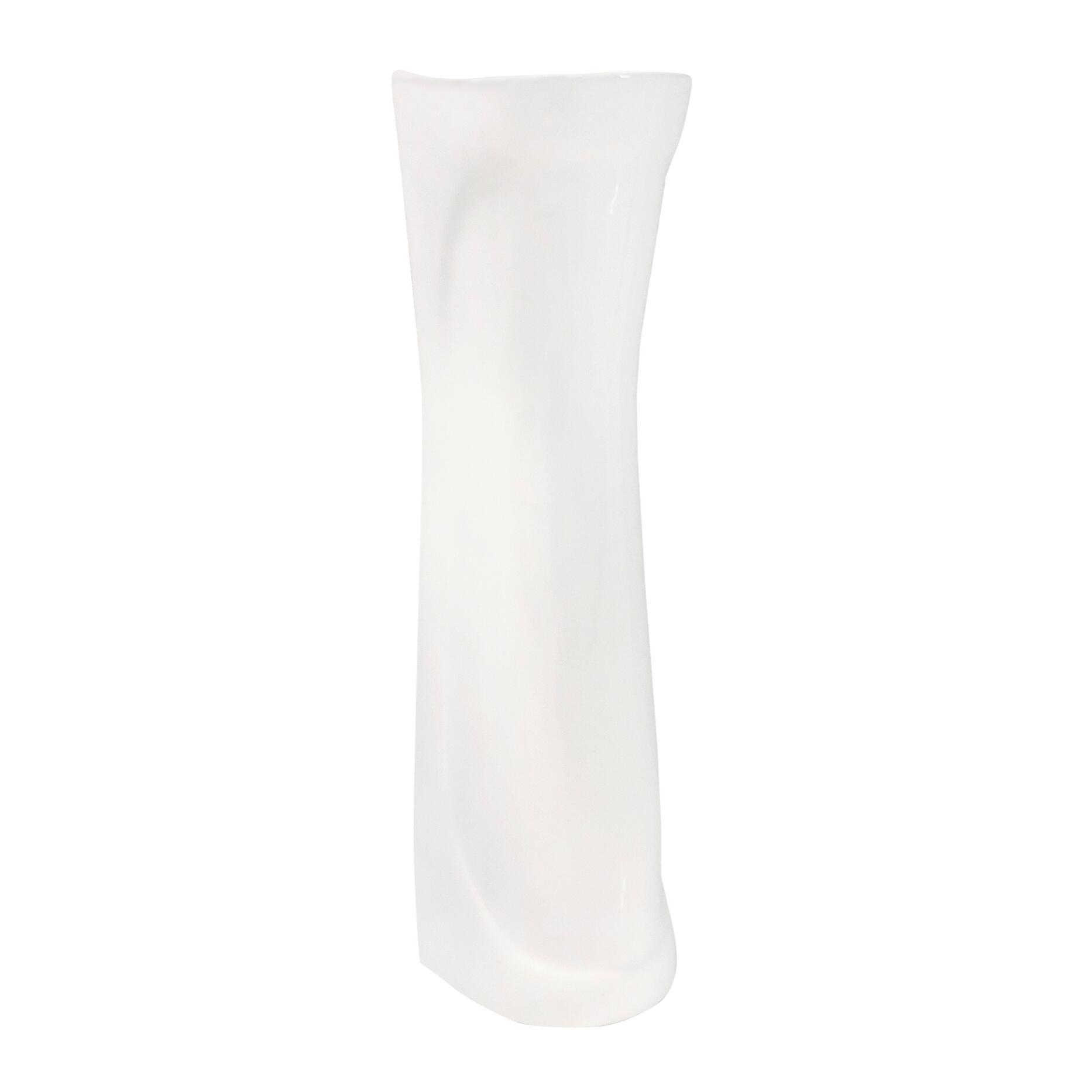 Colonna per lavabo lake H 69.5 cm in ceramica bianco