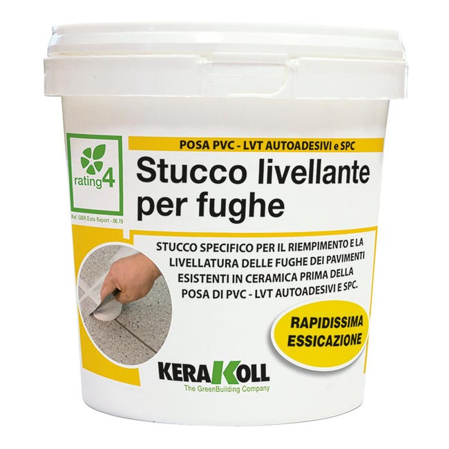 Stucco in pasta livellante fughe KERAKOLL 1 kg bianco - 1