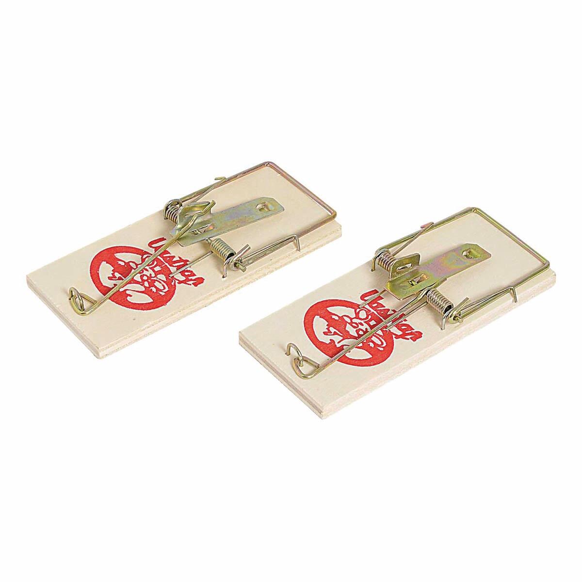 Trappola per scarafaggi e topo in legno blister 2 pz
