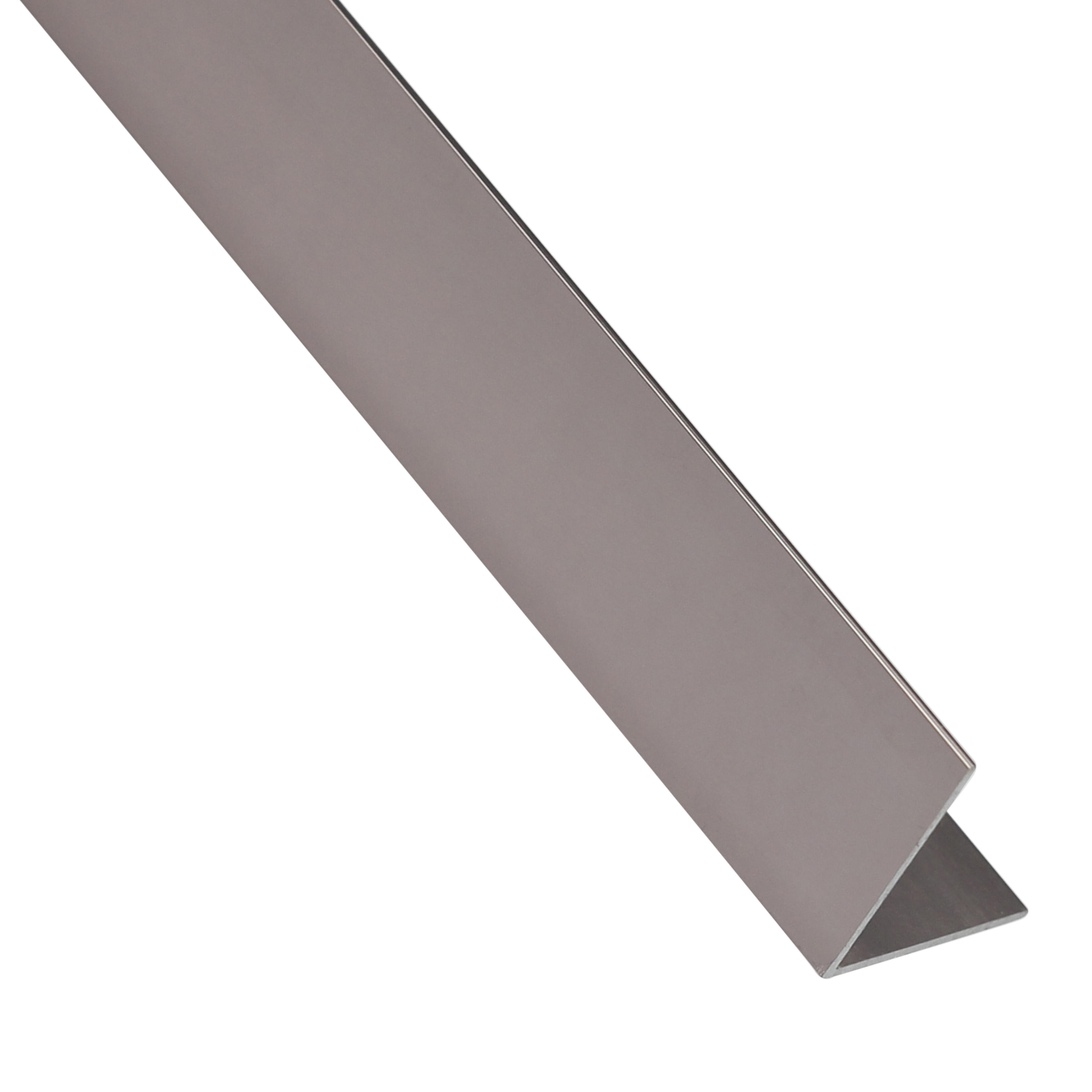Profilo In Alluminio Ad Angolo Retto Nero 50 Cm, Forma L, Spessore 0,8-3 Mm, Misura 10x50x1 Mm, Leggero E Resistente