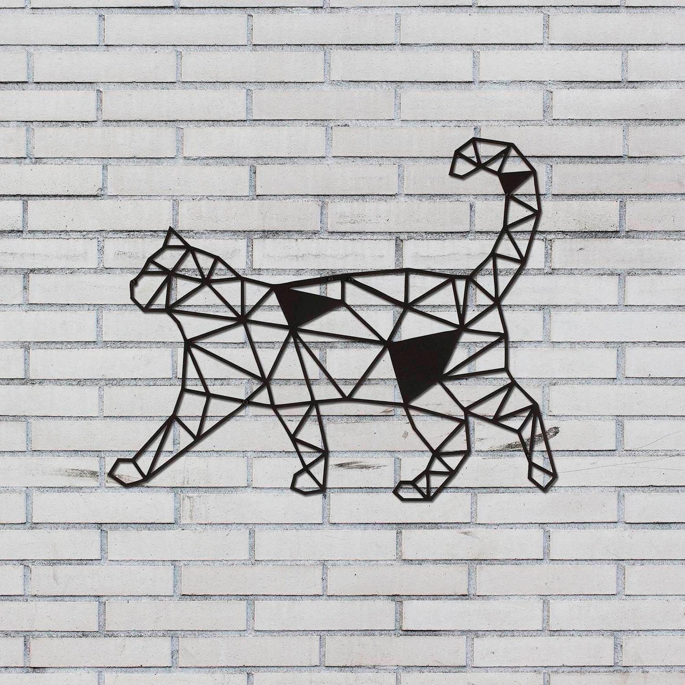 Targa Decorativa Gatto Nero Su Libri - Metallo Vintage 20x30 Cm, Per Parete, Ideale Per Casa, Caffè, Regalo - Foto 11