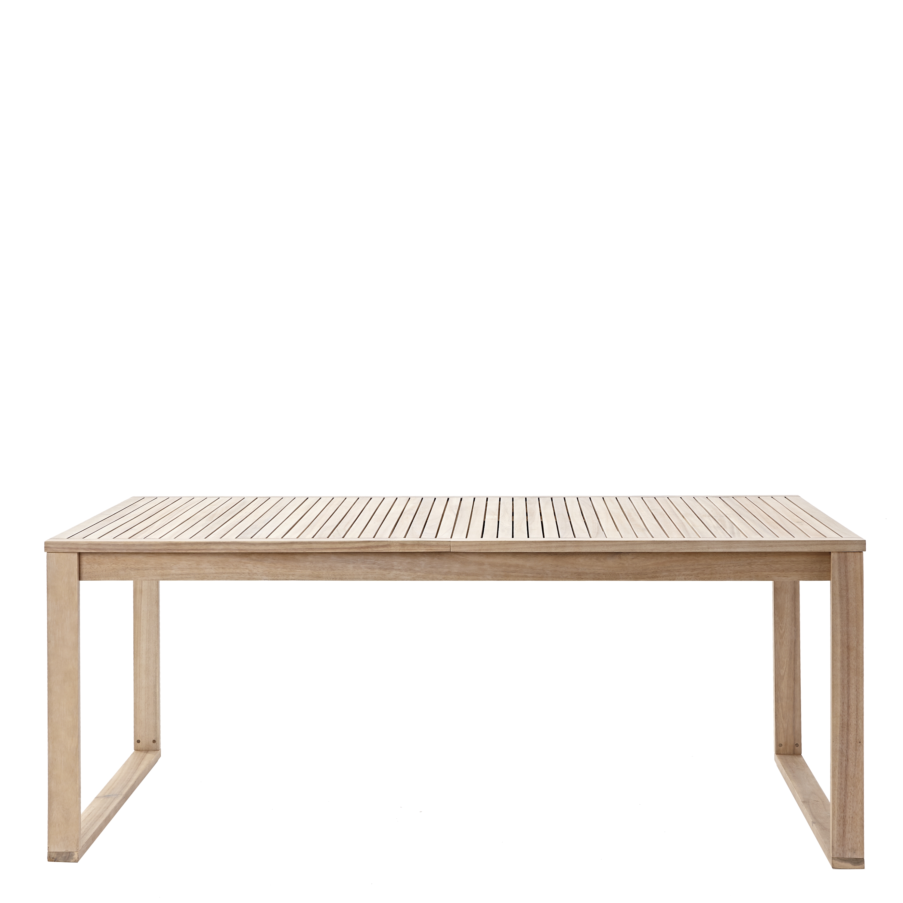 Tavolo da giardino allungabile rettangolare Solaris NATERIAL con piano in legno L 180/240 x P 90 cm - 14