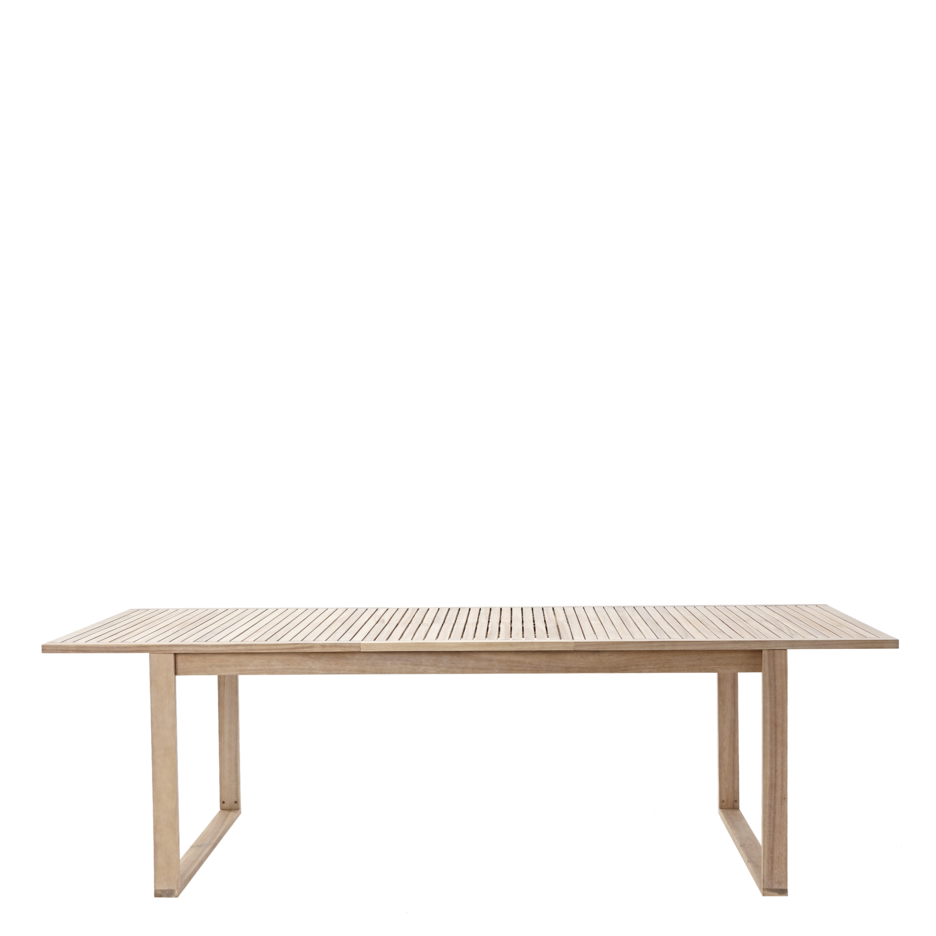 Tavolo da giardino allungabile rettangolare Solaris NATERIAL con piano in legno L 180/240 x P 90 cm - 15