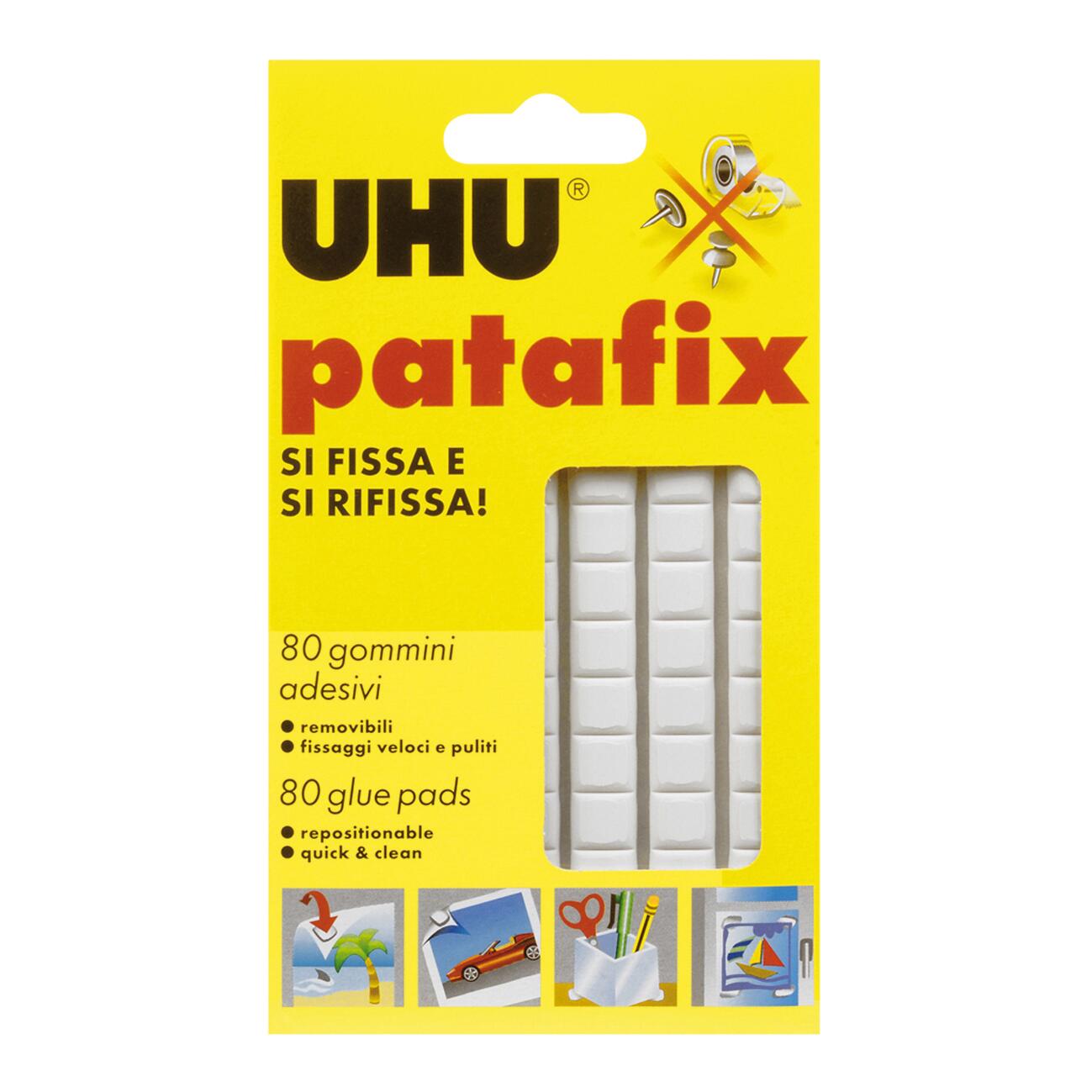 Pasta adesiva UHU Patafix 95 mm x 0.001 m - 1