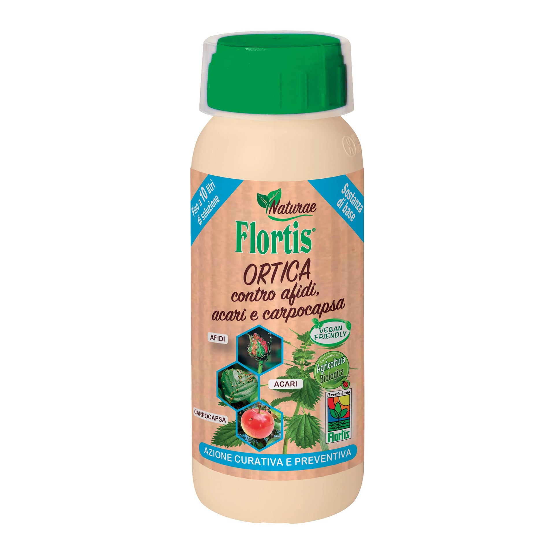Insetticida fungicida FLORTIS naturae ortica s.base 500 ml