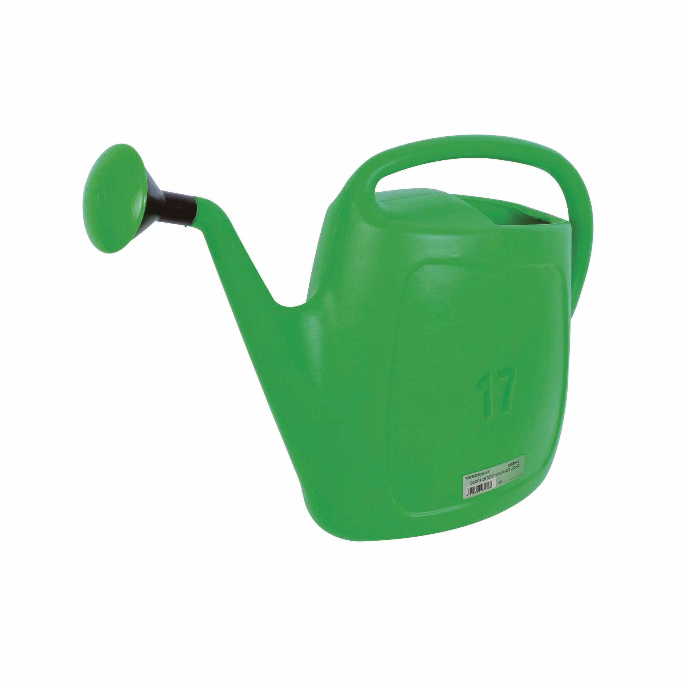 Annaffiatoio ANTIQUA In Plastica Effetto Metallo, Capacità 5 O 10 Litri, Colore Verde Scuro O Zinco