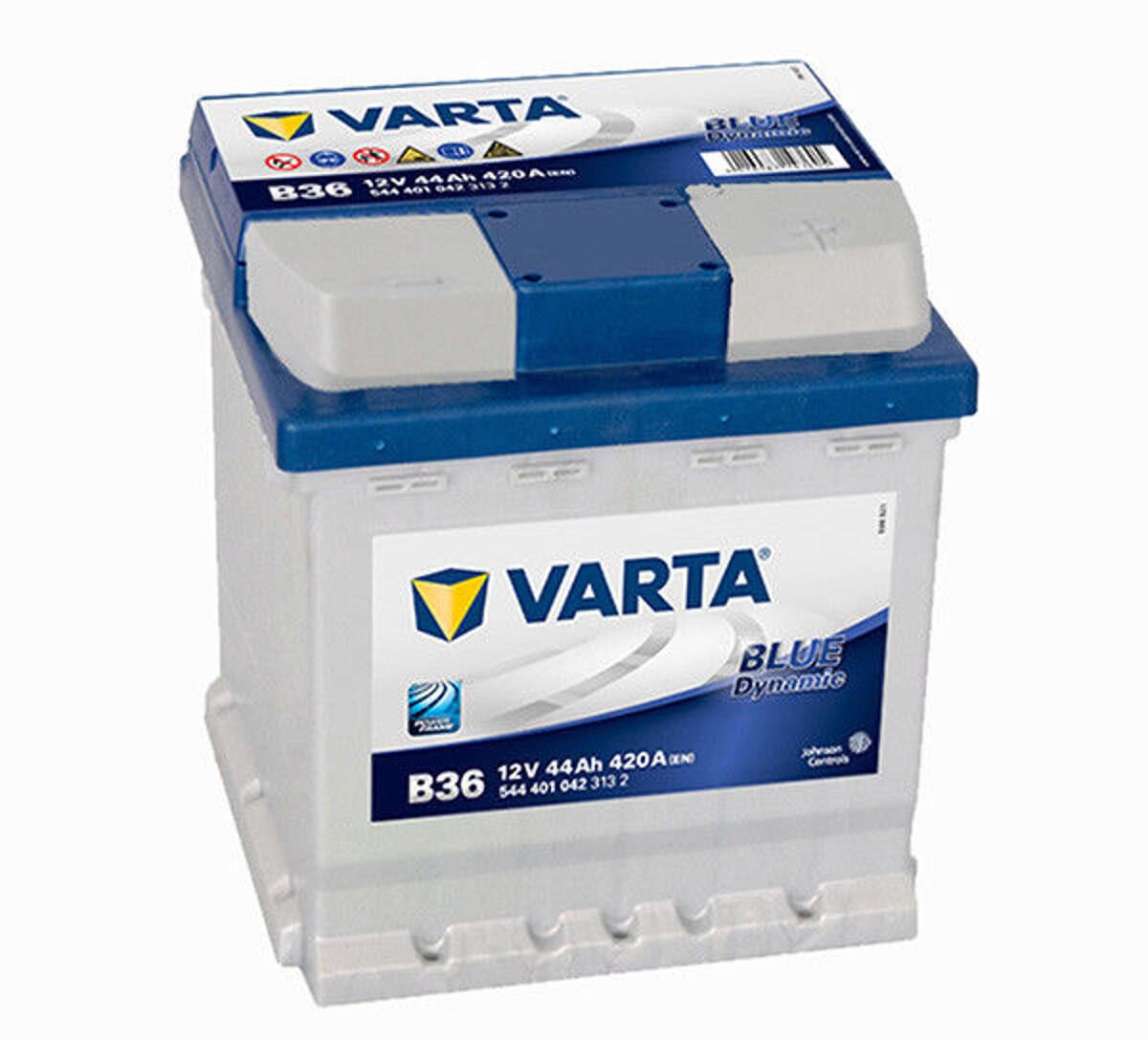 Batteria VARTA Blue Dynamic B36 - 420 in piombo 12 V 44 Ah