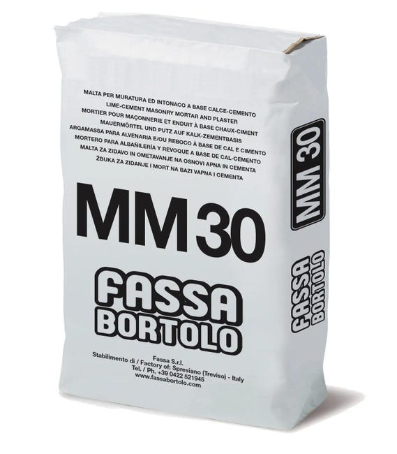 Malta FASSA BORTOLO MM30 25 kg - 1