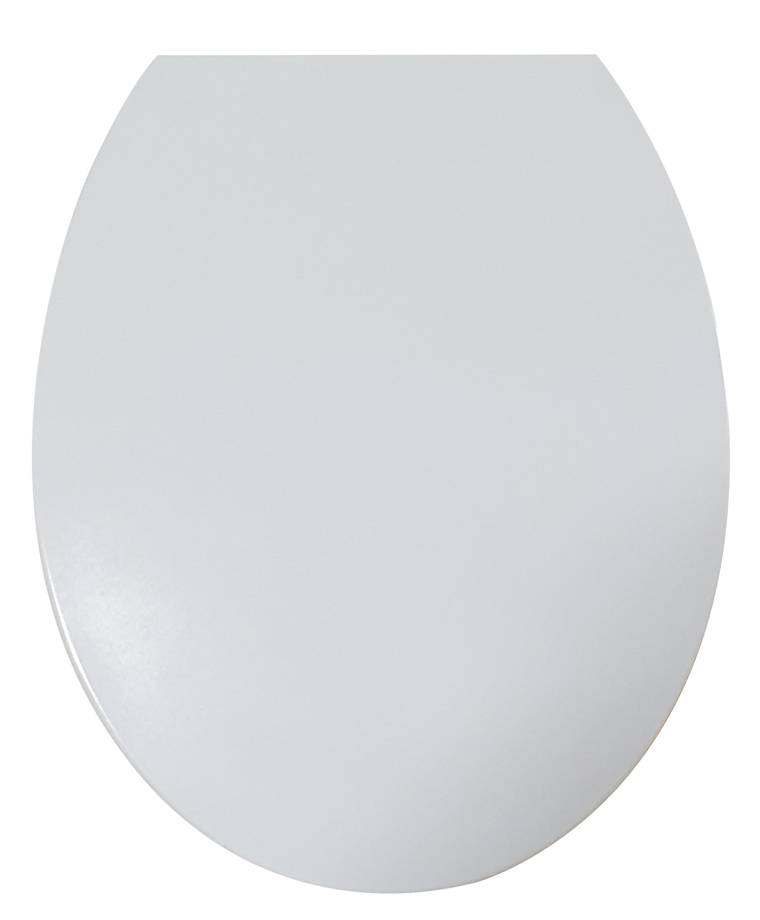 Copriwater ovale Originale per serie sanitari K04 termoindurente bianco - 1