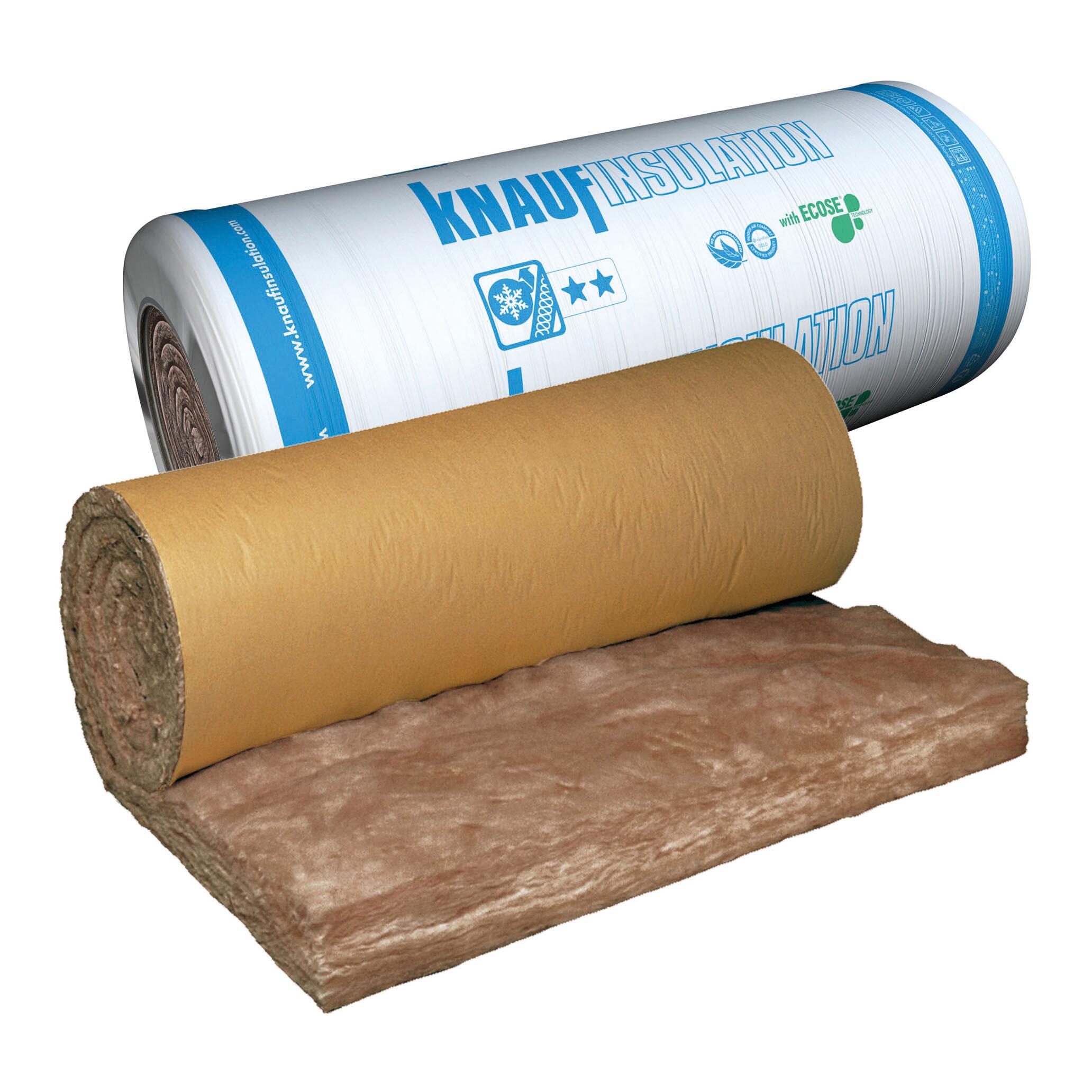 Lana di vetro KNAUF INSULATION Ecose TI 212 1.2 x 16.5 m, Sp 50 mm Leroy Merlin
