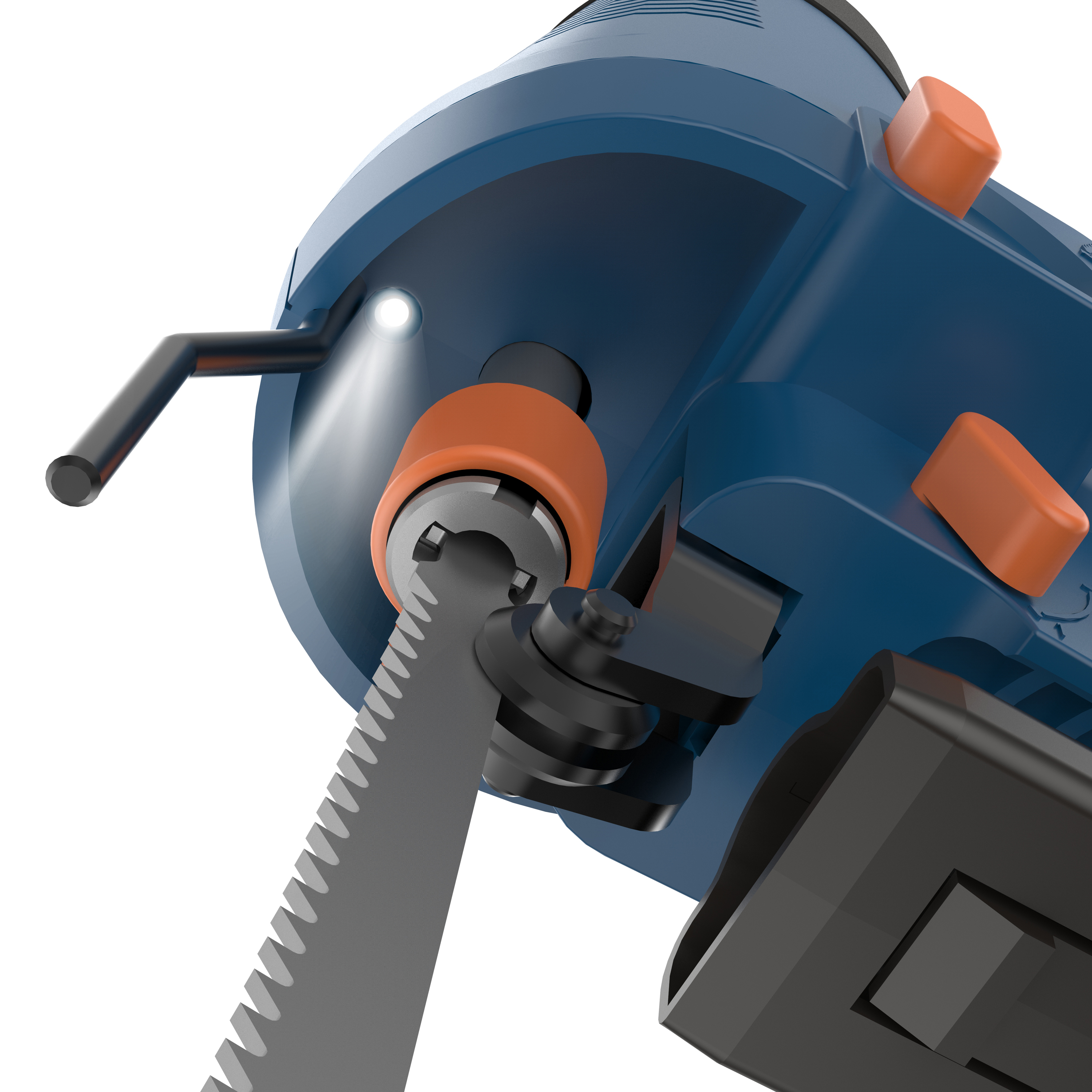 Seghetto Alternativo A Batteria 20V SRJ200L - 4 Posizioni Lama, Taglio Fino A 65 Mm Su Legno, Inclinabile 0-45°, Batteria 2.0 Ah E Caricabatterie Inclusi