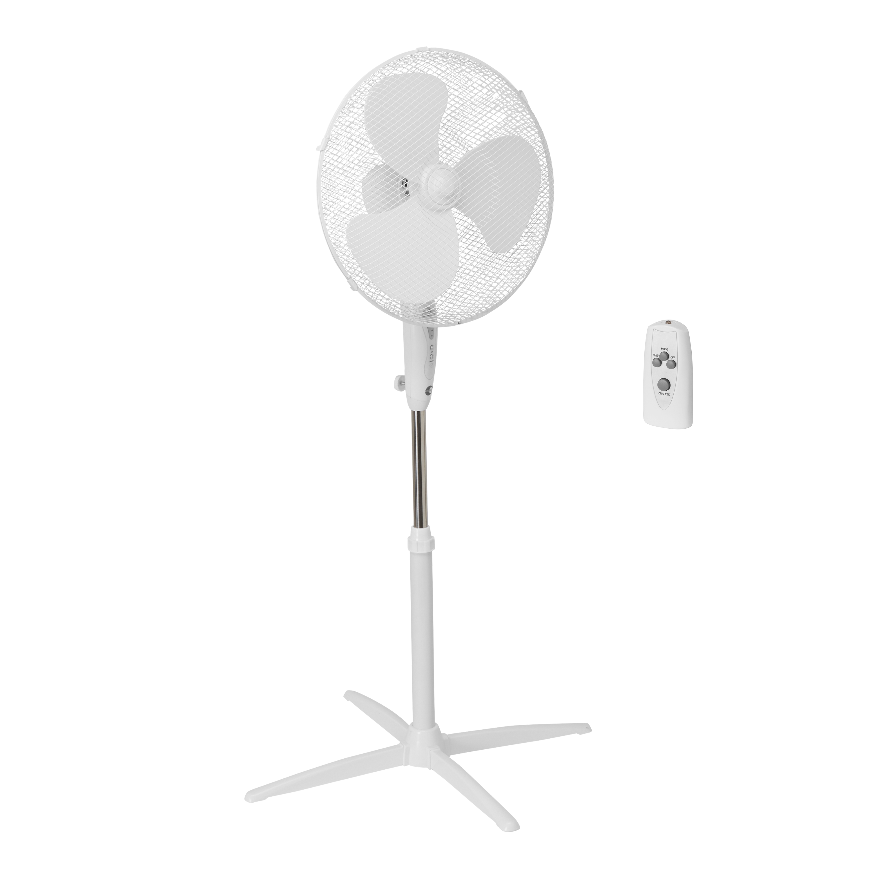 Ventilatore Oscillante Bianco A Piantana Da Pavimento Pale Orizzontale - Foto 2