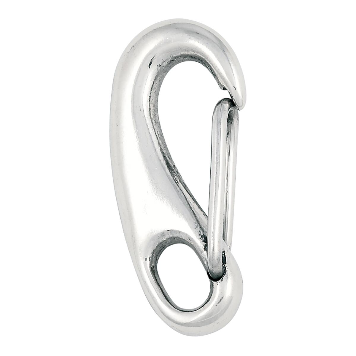 Moschettone girevole 76 mm. inox Aisi 316