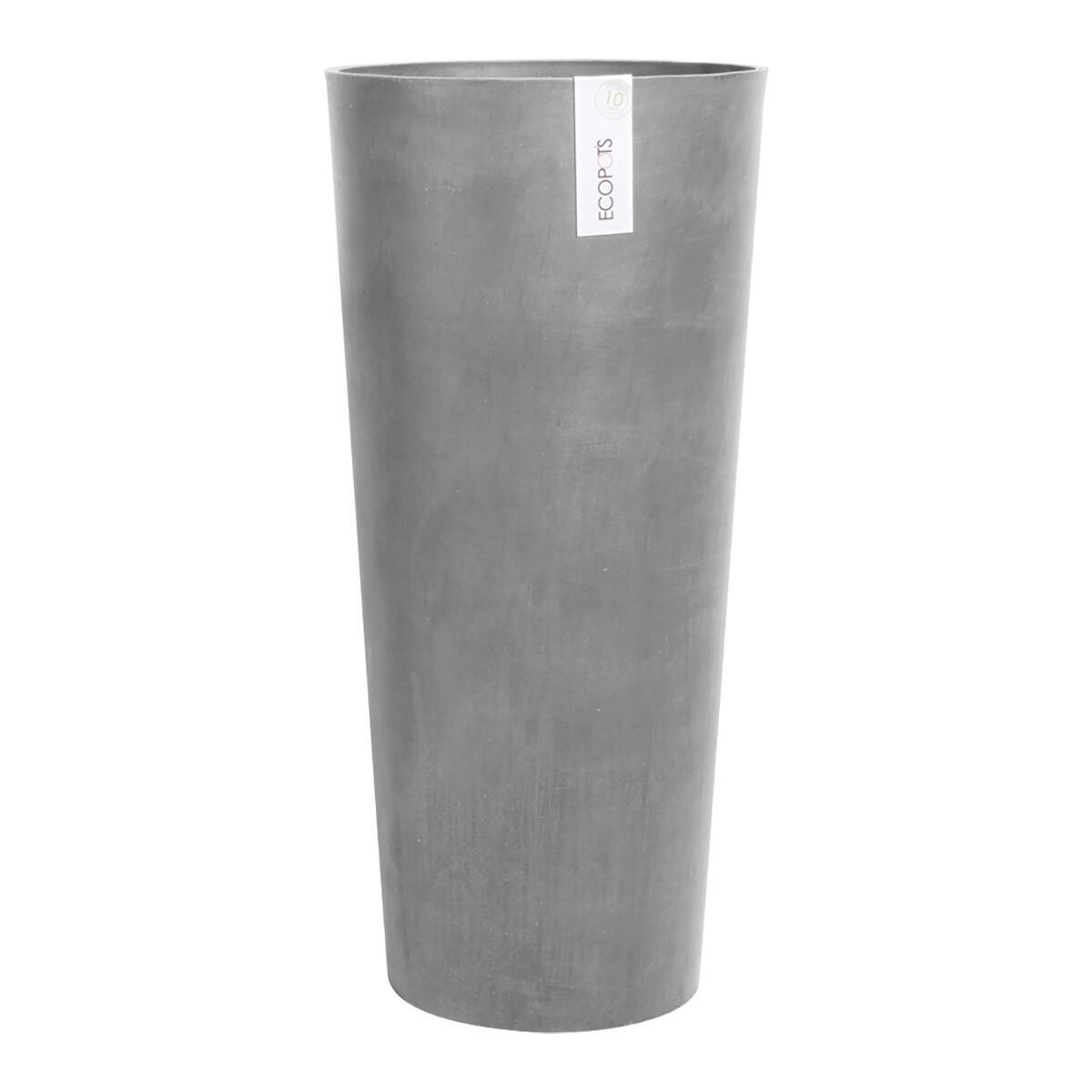 Vaso Amsterdam ECOPOTS in composito colore grey H 70 cm, Ø 32 cm - 1