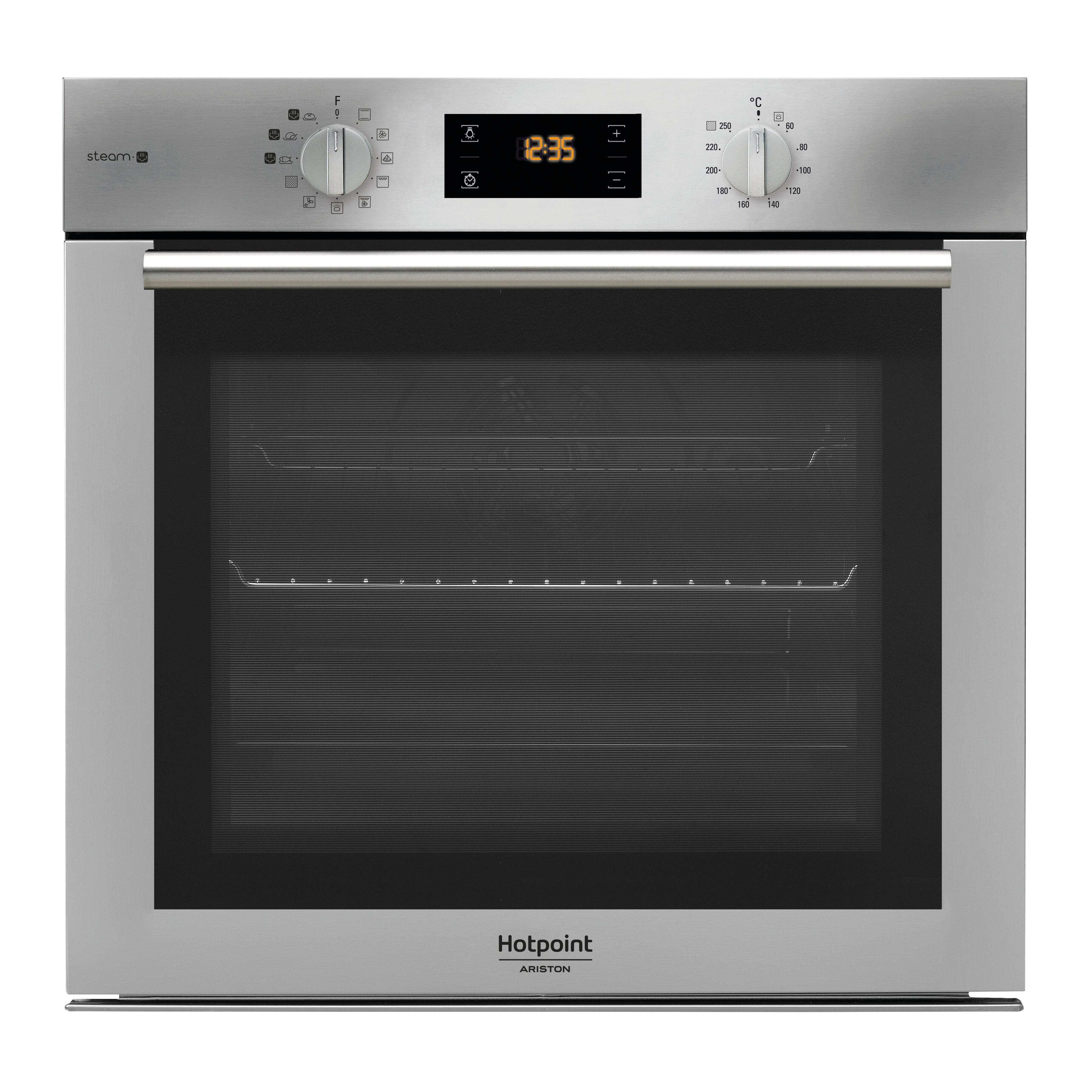 Forno da incasso elettrico multifunzione 3d, cottura a vapore HOTPOINT  FA4S844PIX HA pulizia pirolisi | Leroy Merlin