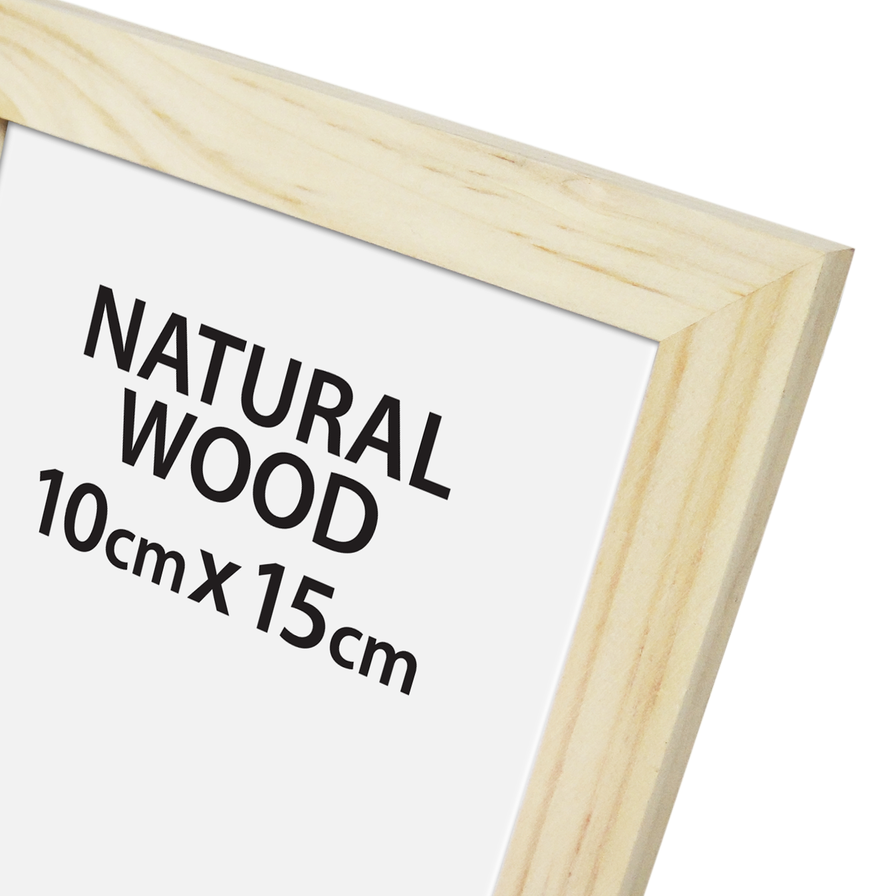 Cornice Natural wood naturale per foto da 10x15 cm - 9